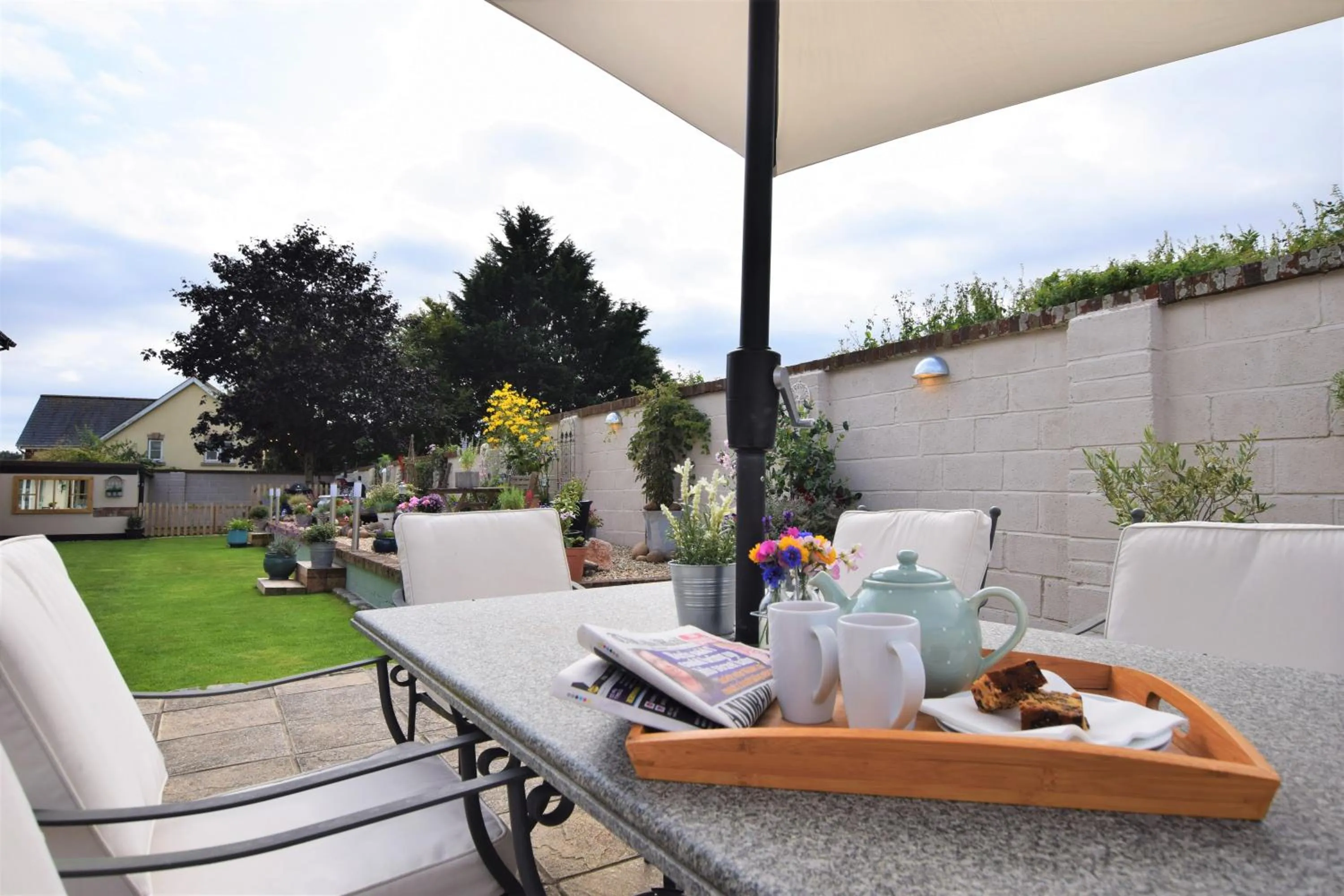 Patio in The Old Dairy B&B