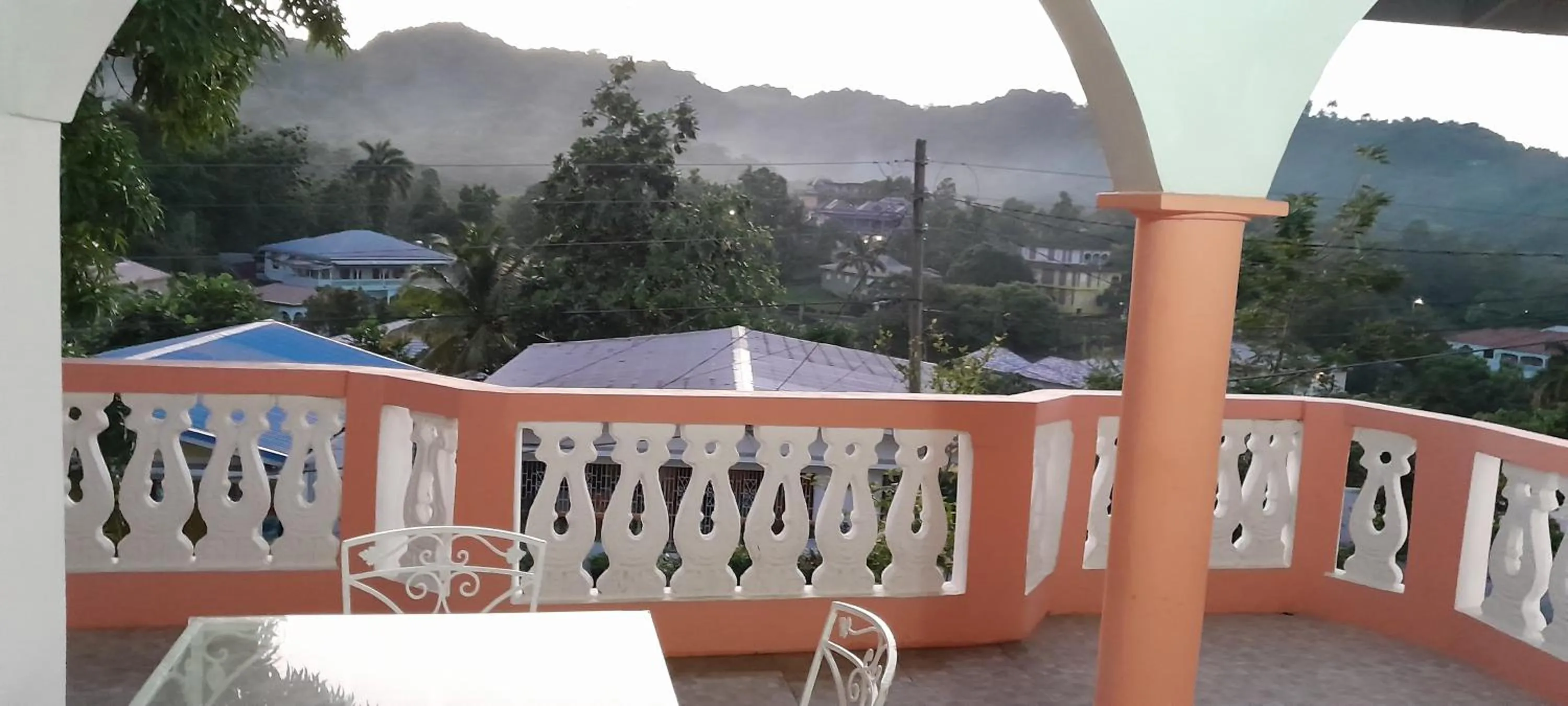 Balcony/Terrace in Cozy Family Inn