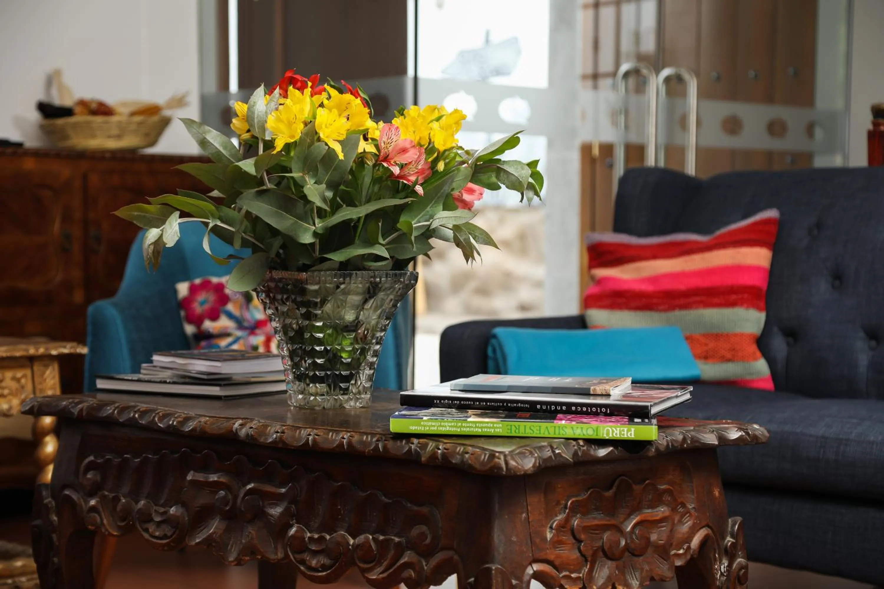 Decorative detail in Atoq San Blas Hotel