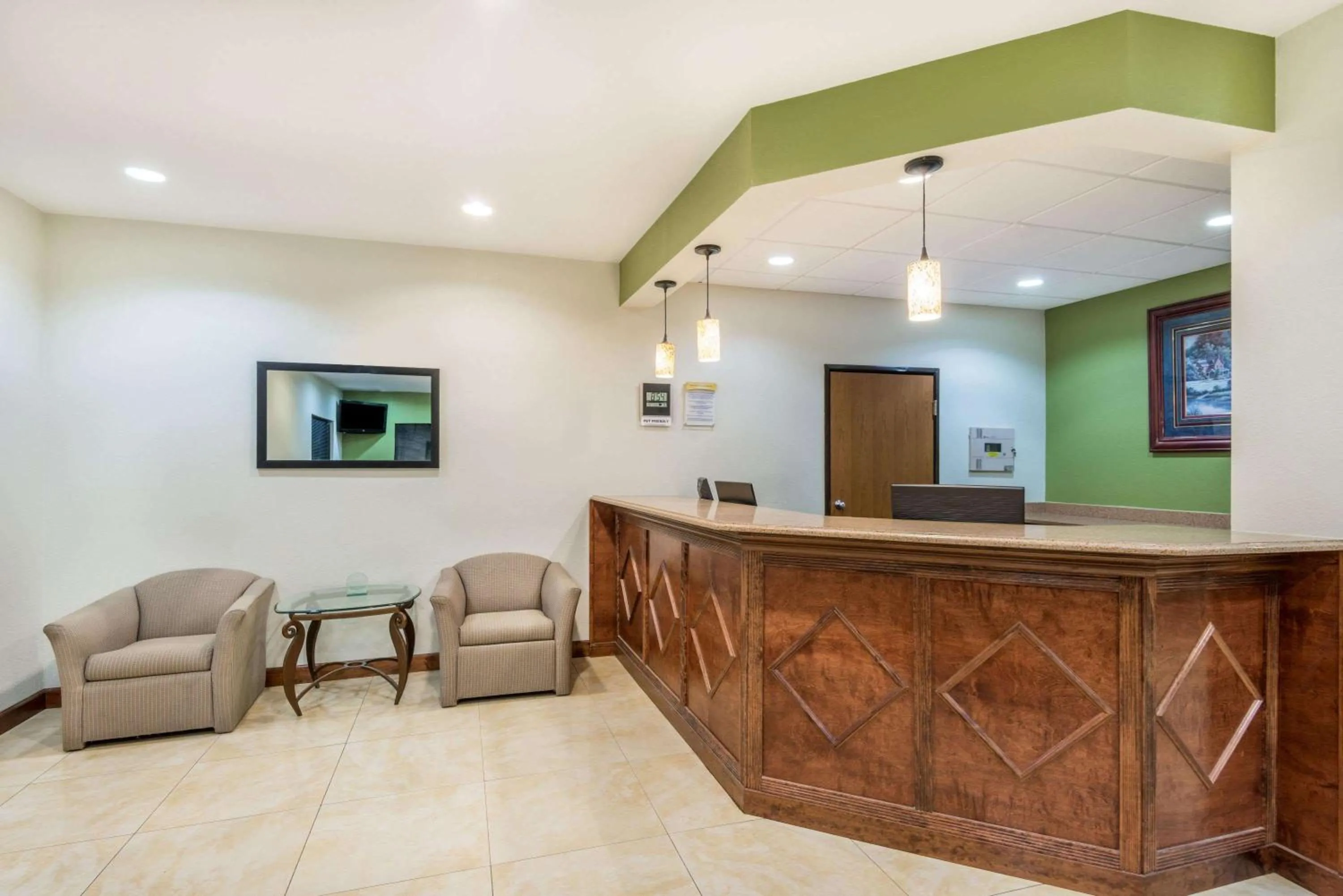 Lobby or reception in Days Inn by Wyndham Topeka