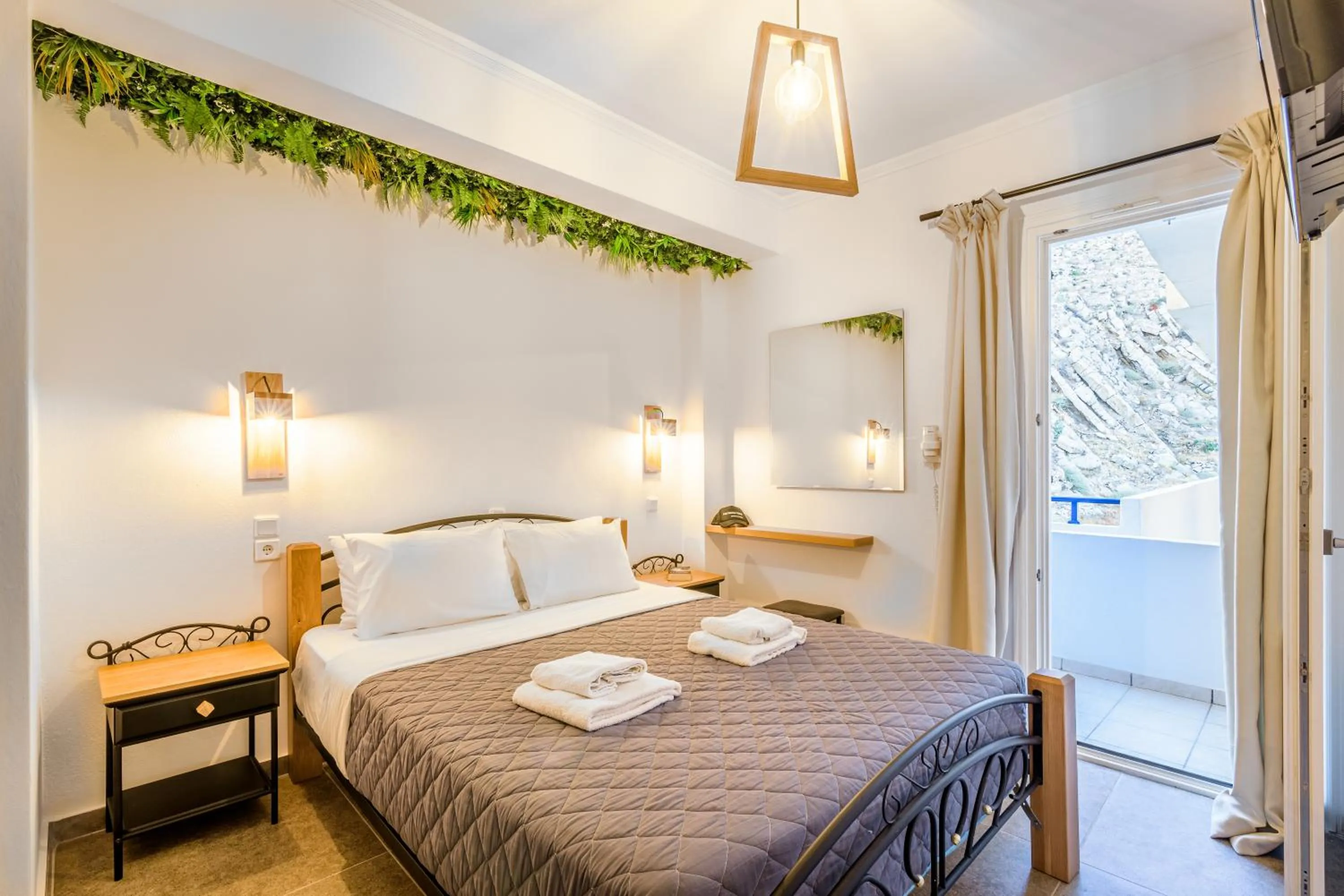 Bedroom, Bed in Marianna Hotel