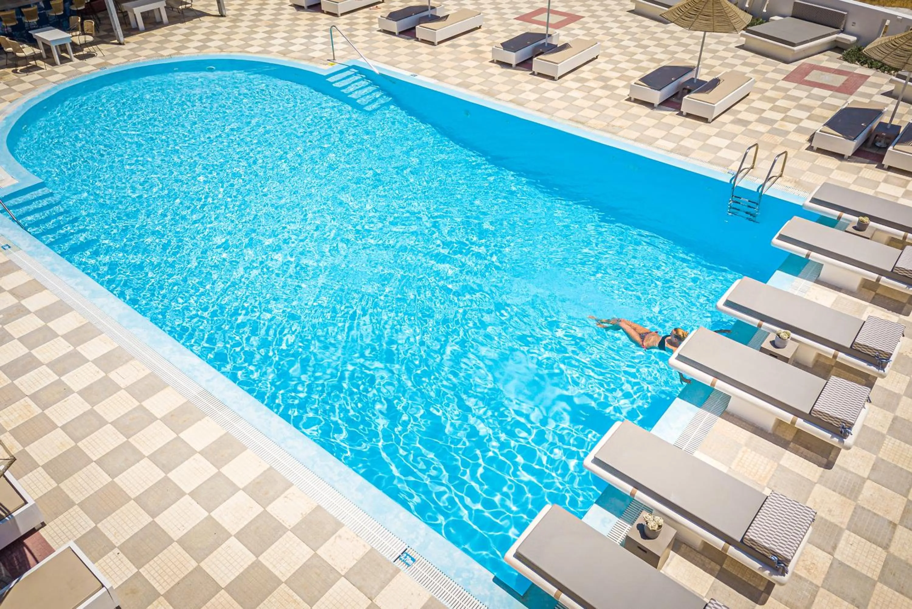 Pool view in Marianna Hotel