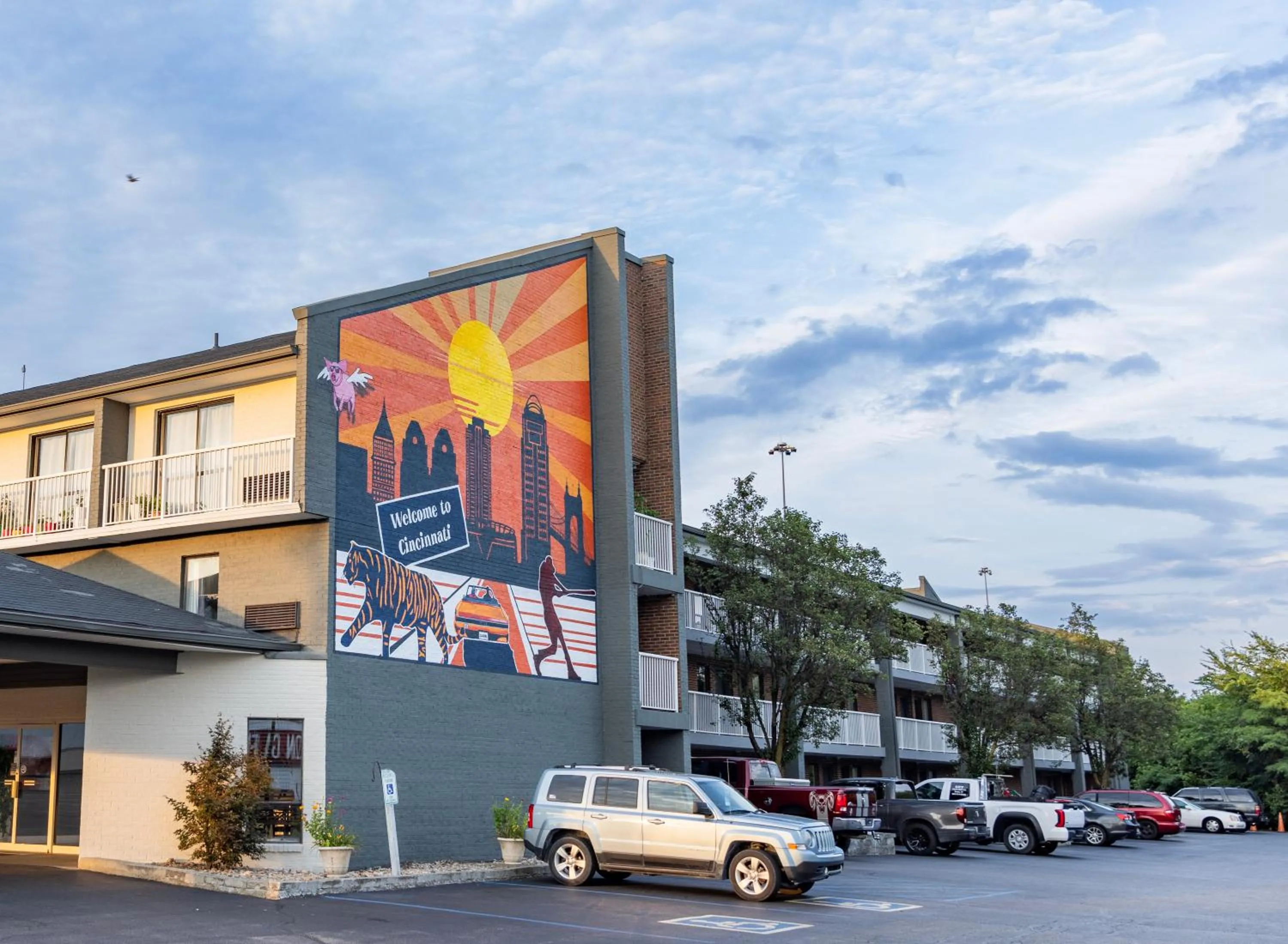 Property building in Days Inn by Wyndham Cincinnati East