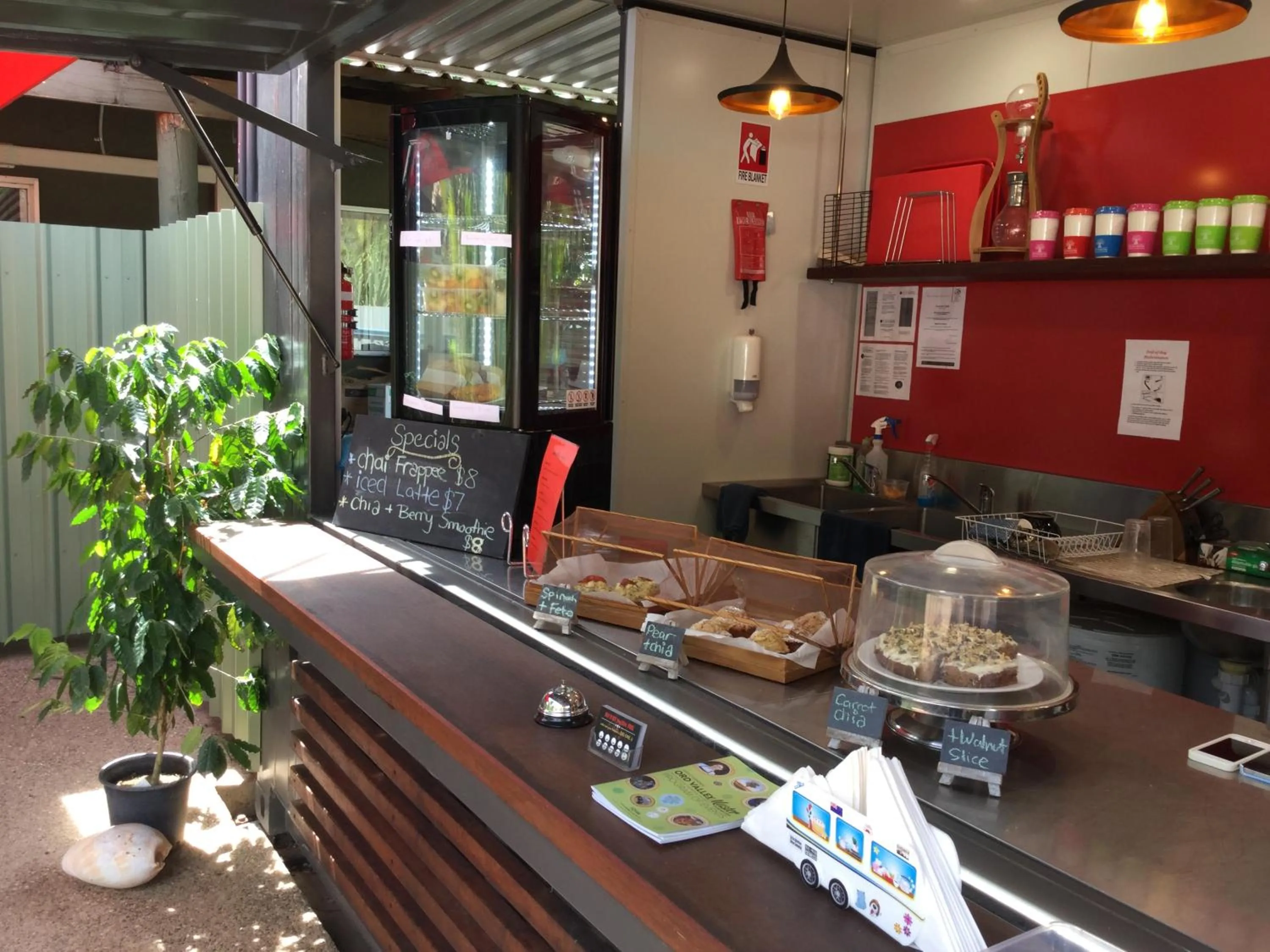 Food and drinks in Kimberleyland Waterfront Holiday Park