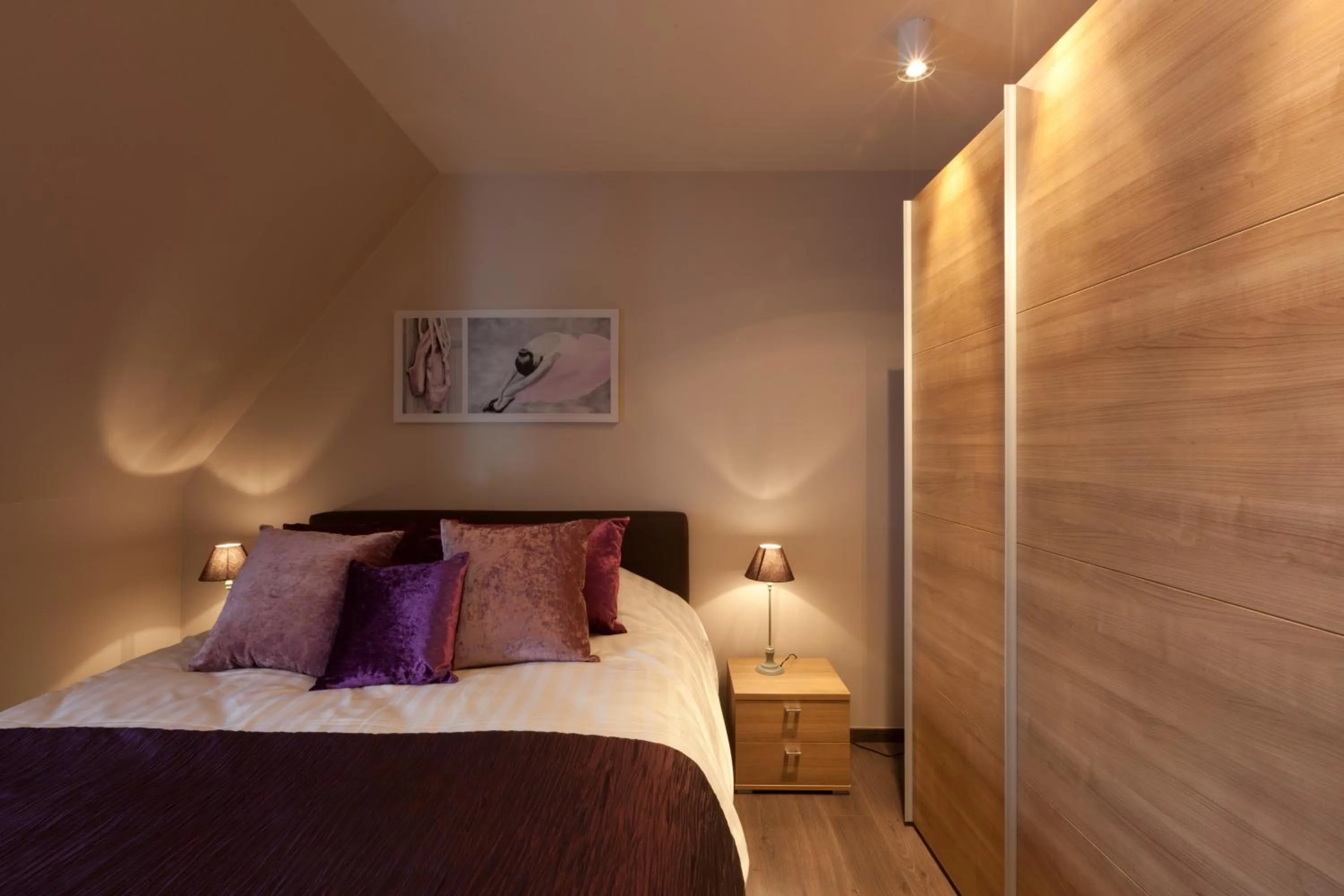 Bed in B&B Riche Terre