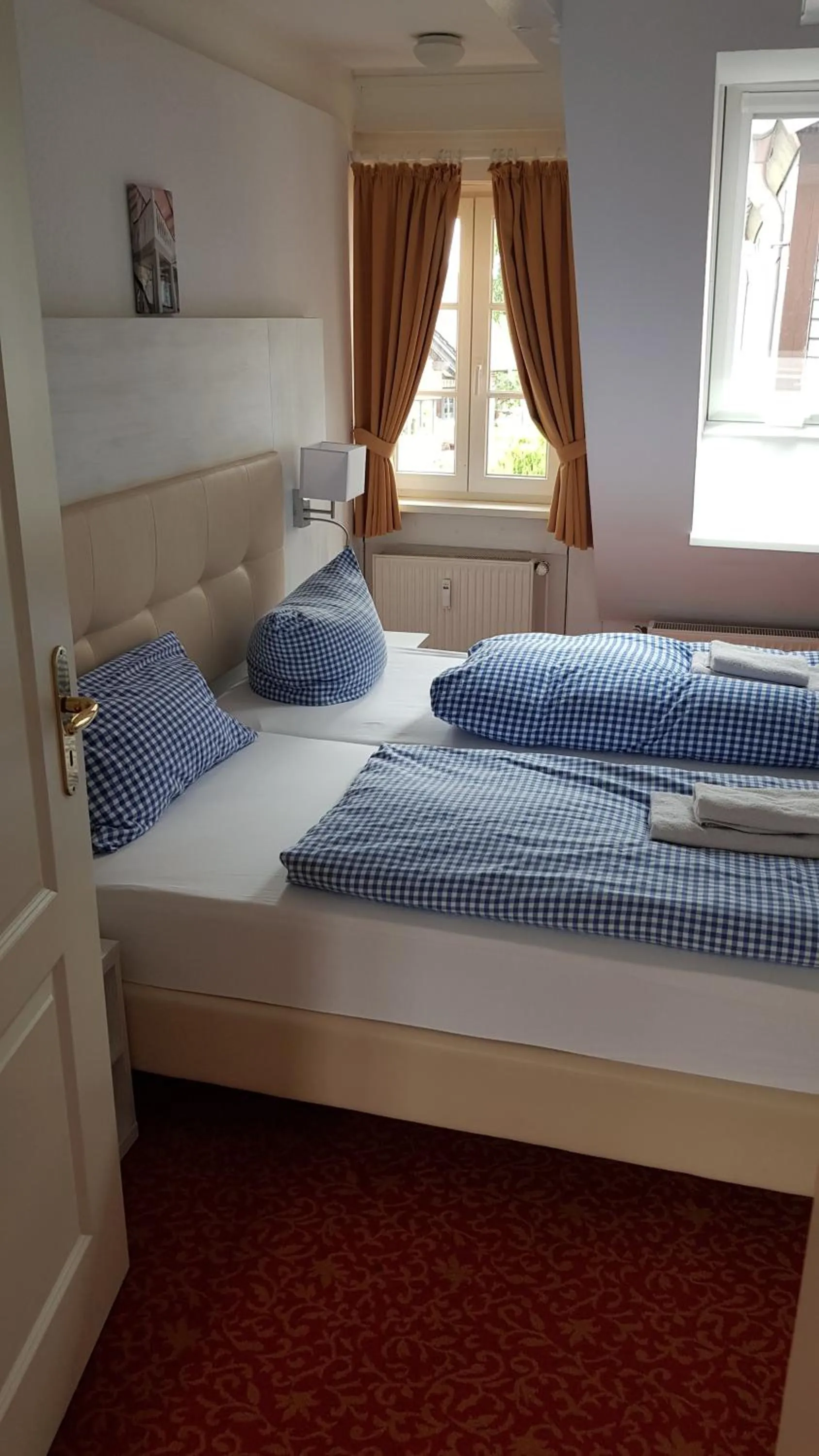 Bed in Landhotel Klempau