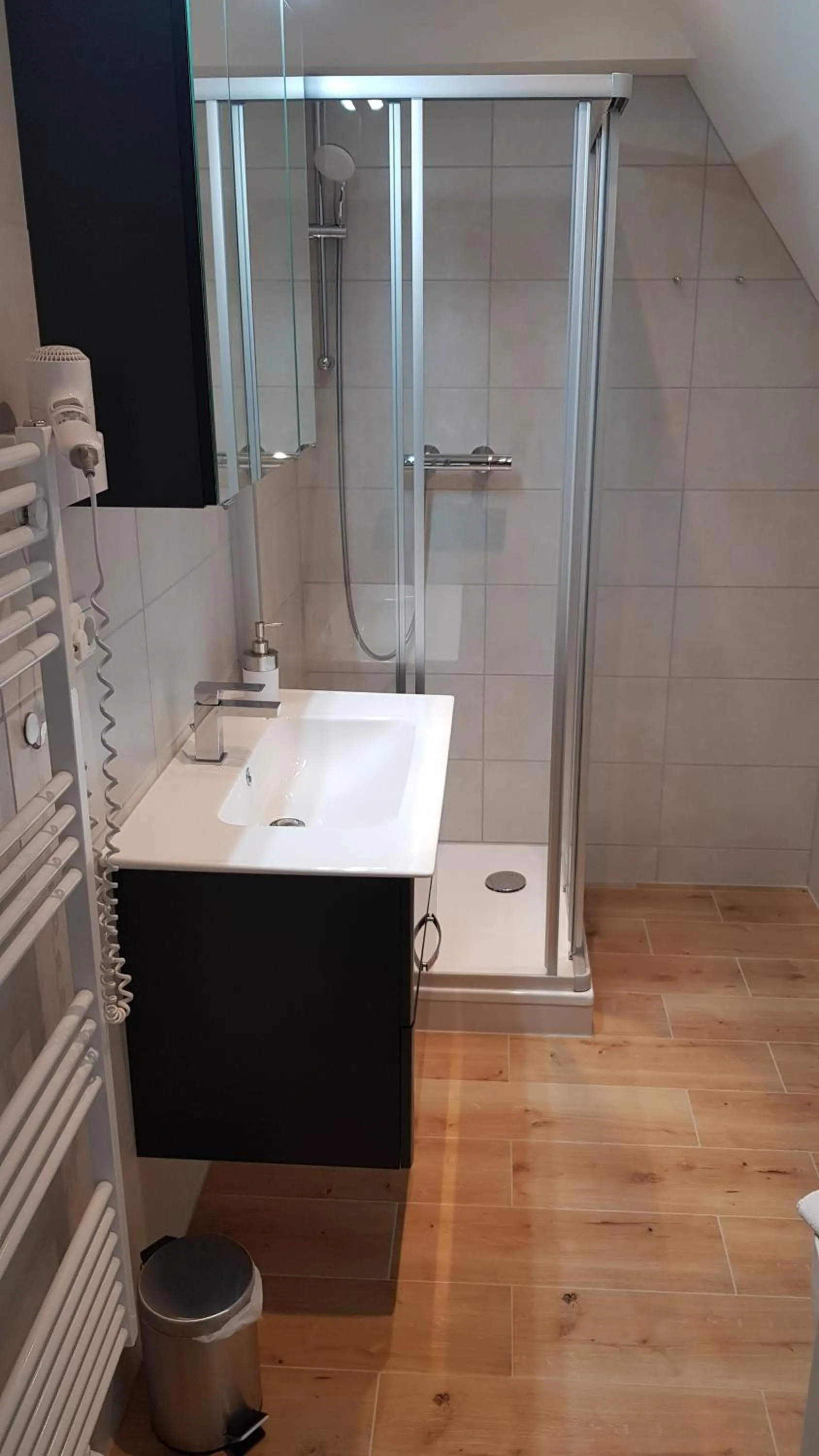 Bathroom in Landhotel Klempau