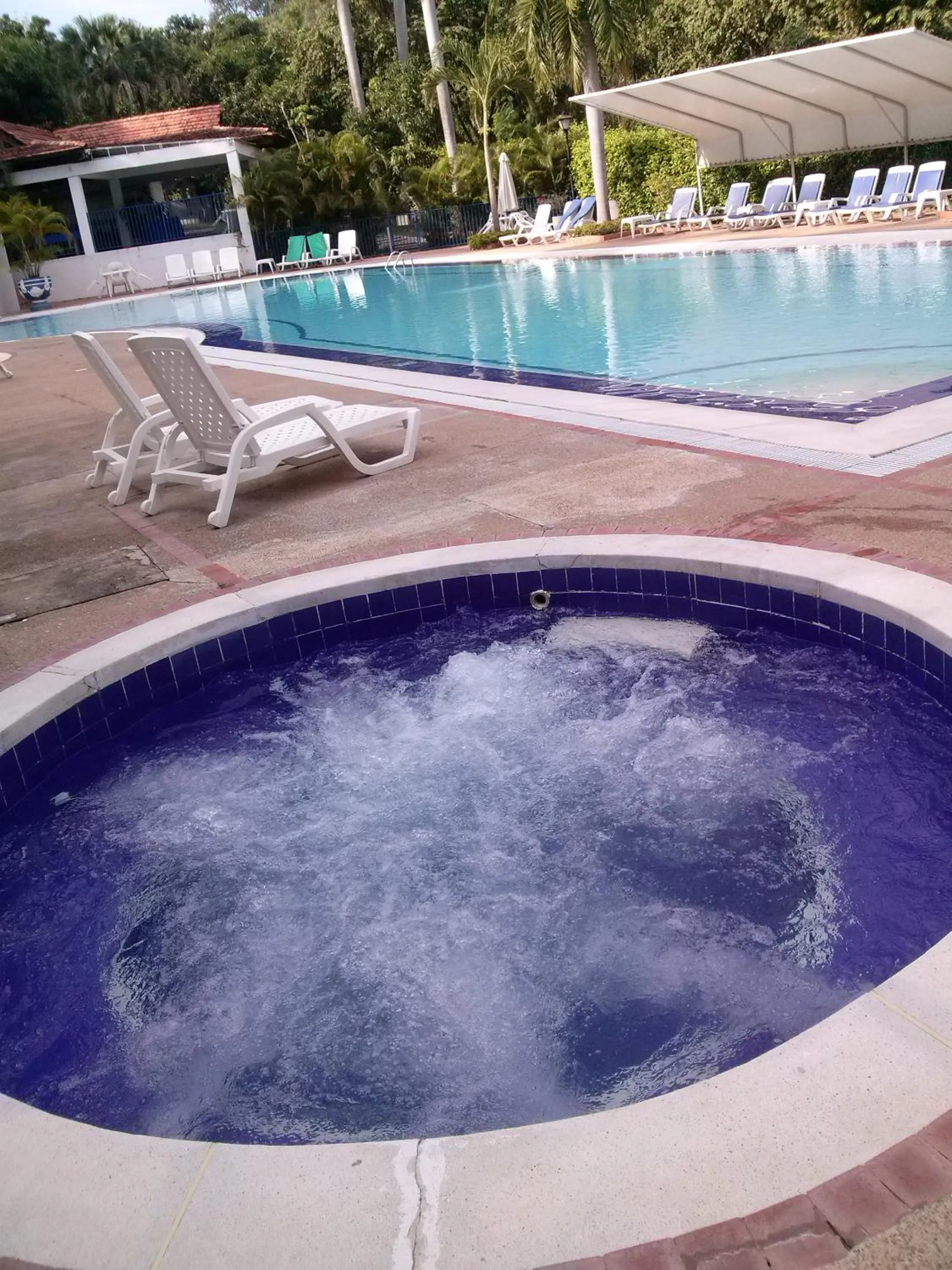 Pool view in Condominio Girardot Resort