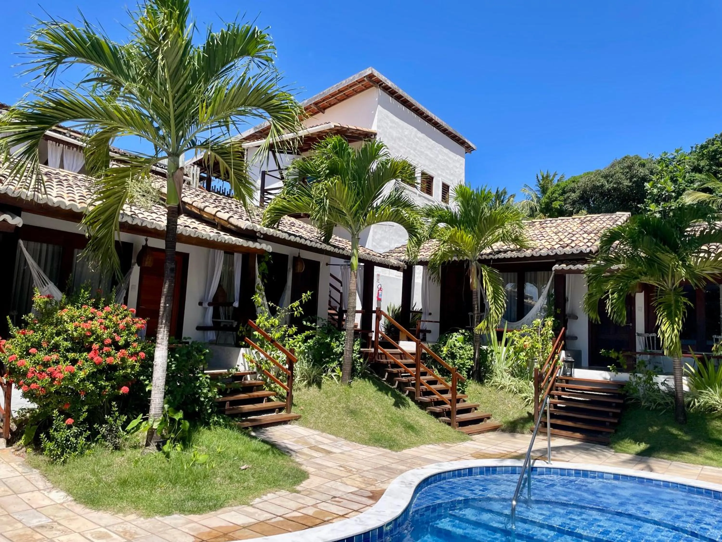 Property building in Pousada Tartaruga Boutique Hotel