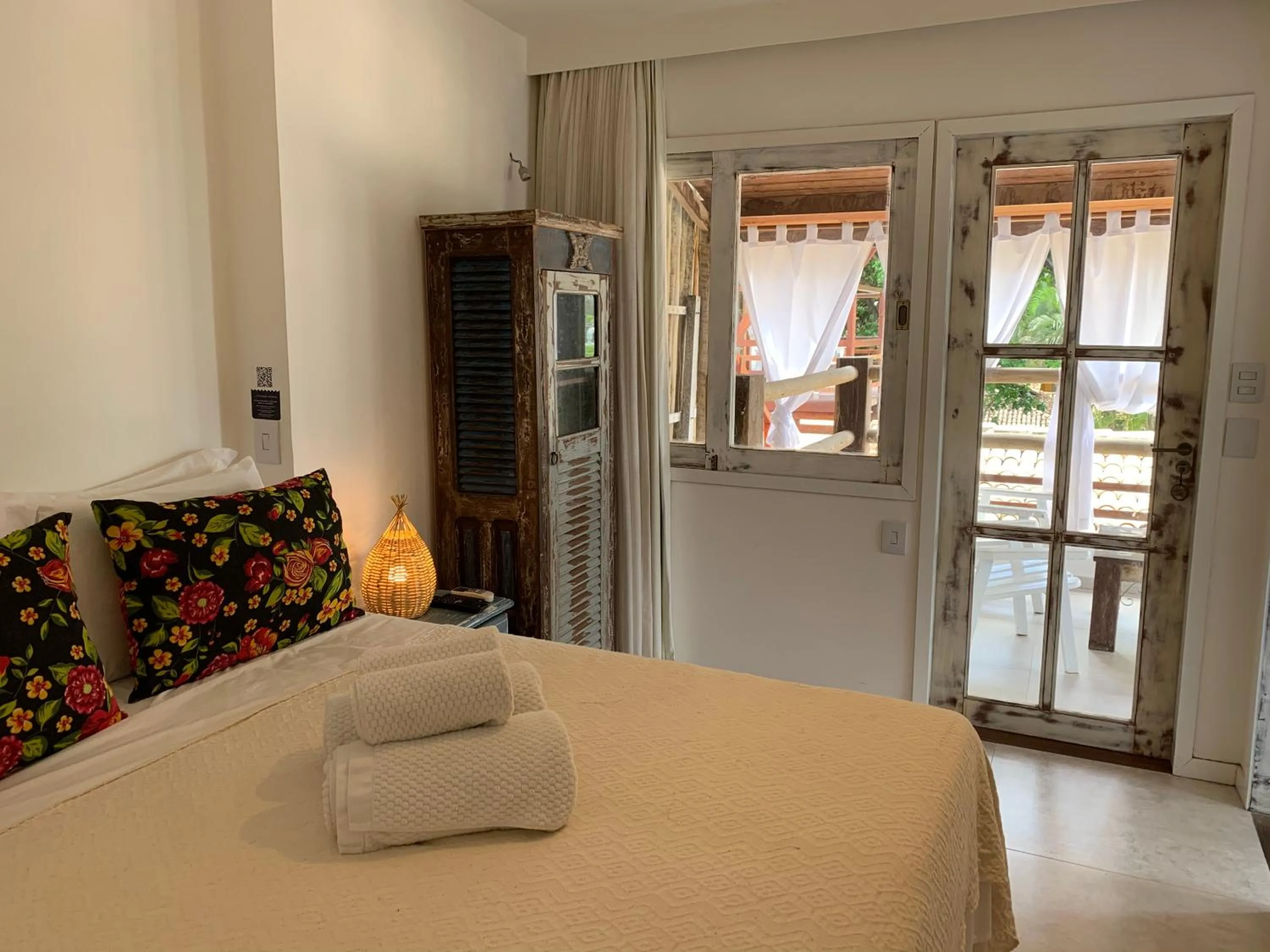 Bedroom, Bed in Pousada Tartaruga Boutique Hotel