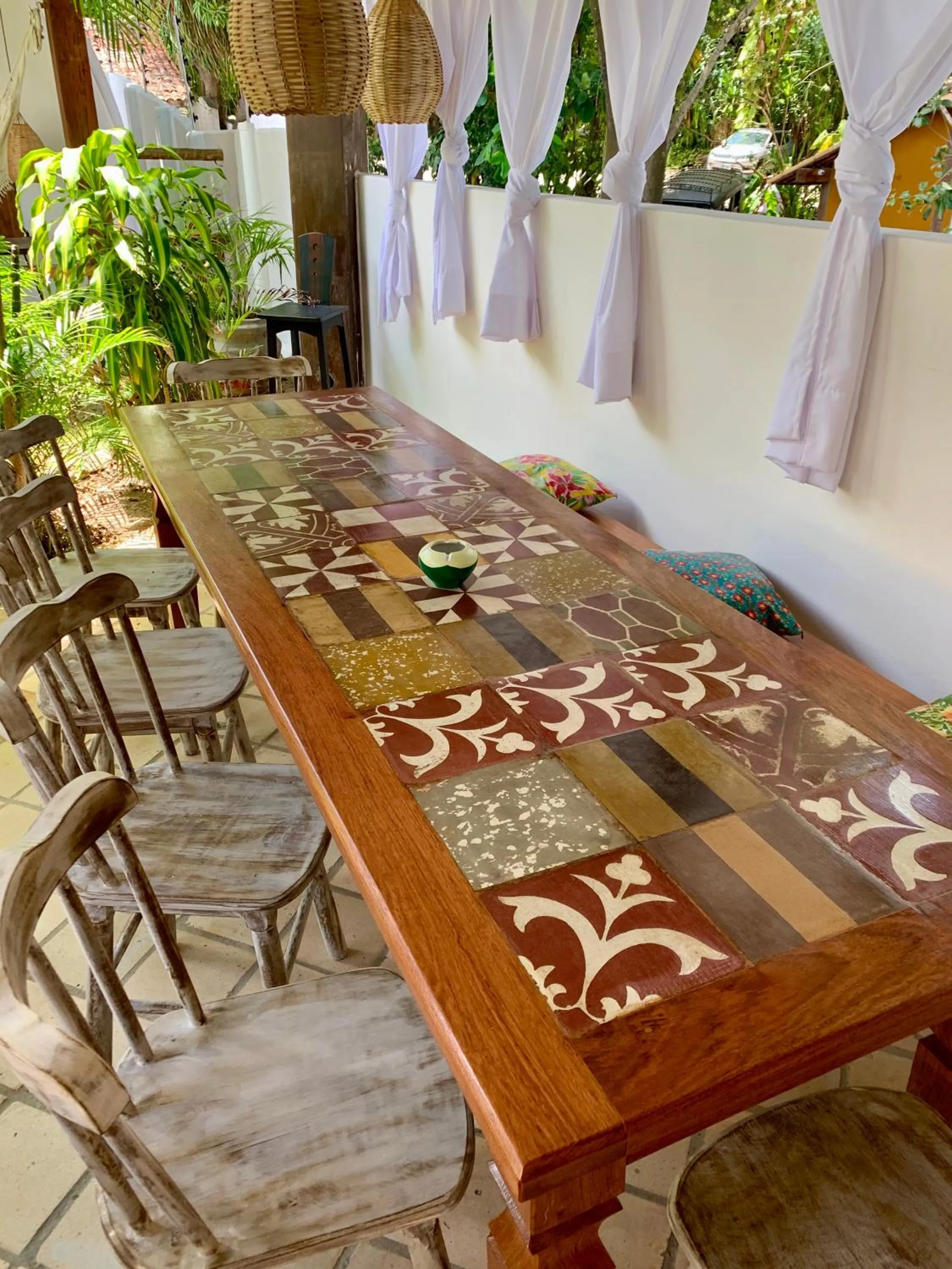 Decorative detail in Pousada Tartaruga Boutique Hotel