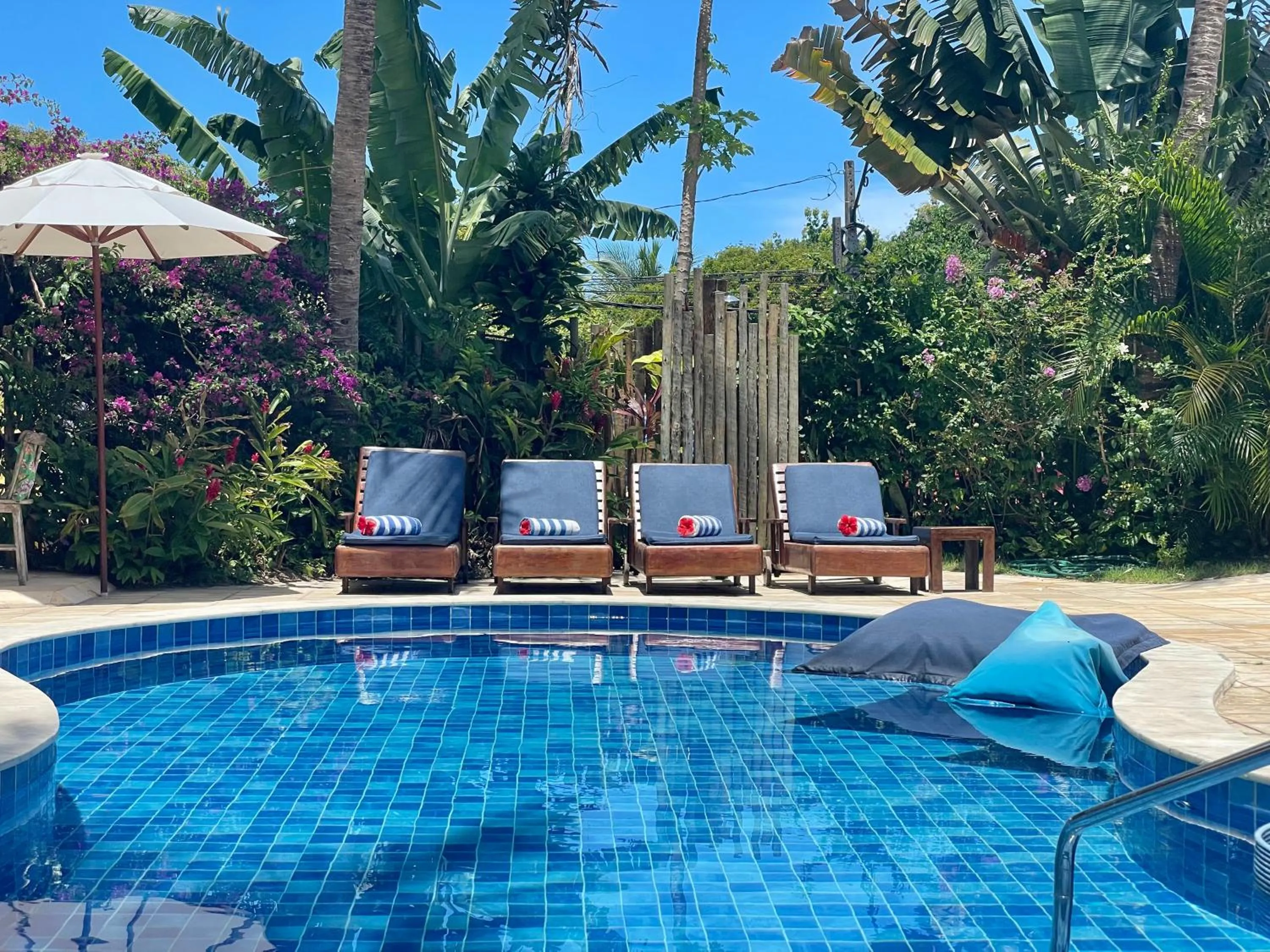 Balcony/Terrace in Pousada Tartaruga Boutique Hotel