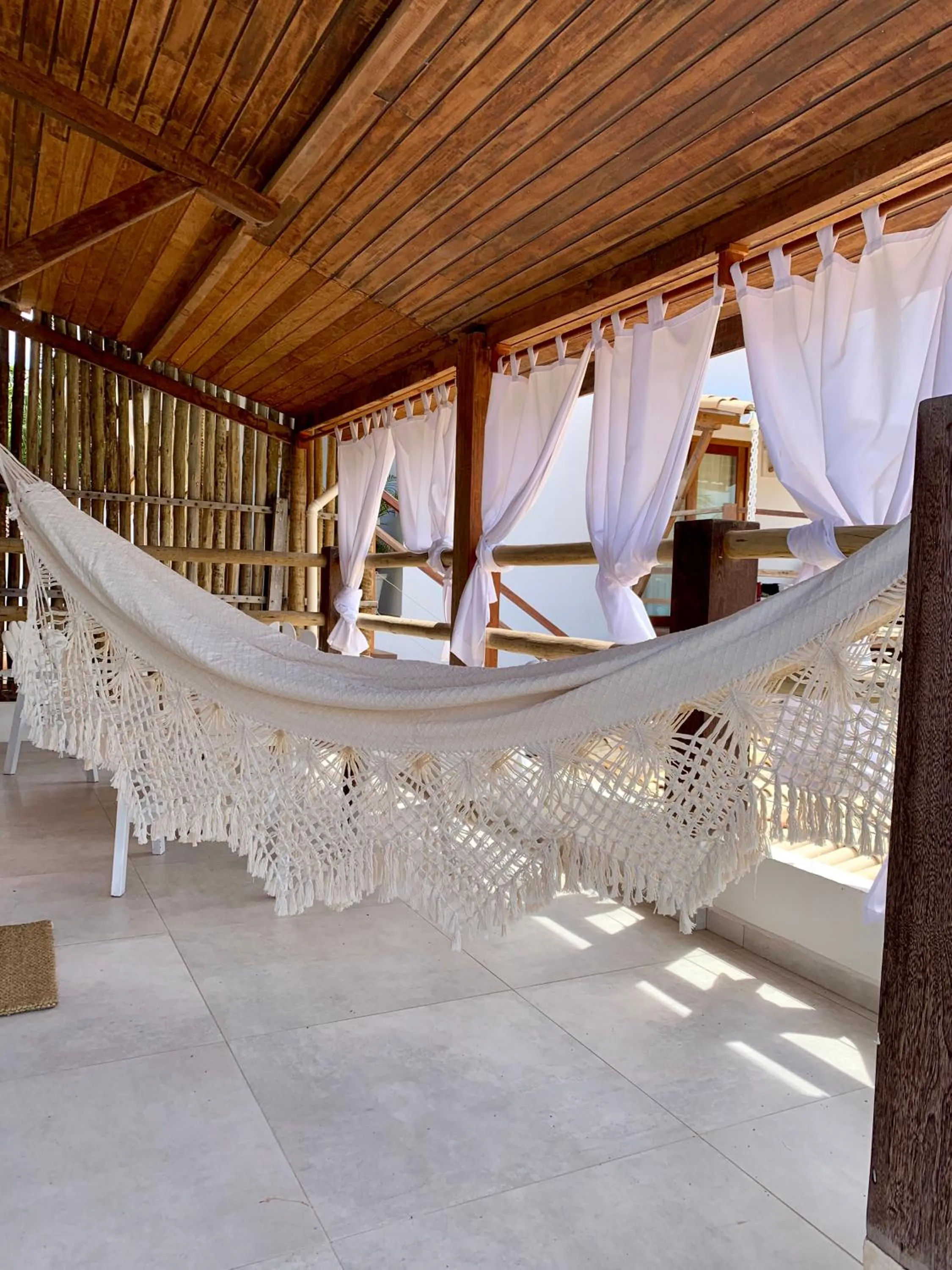 Balcony/Terrace in Pousada Tartaruga Boutique Hotel