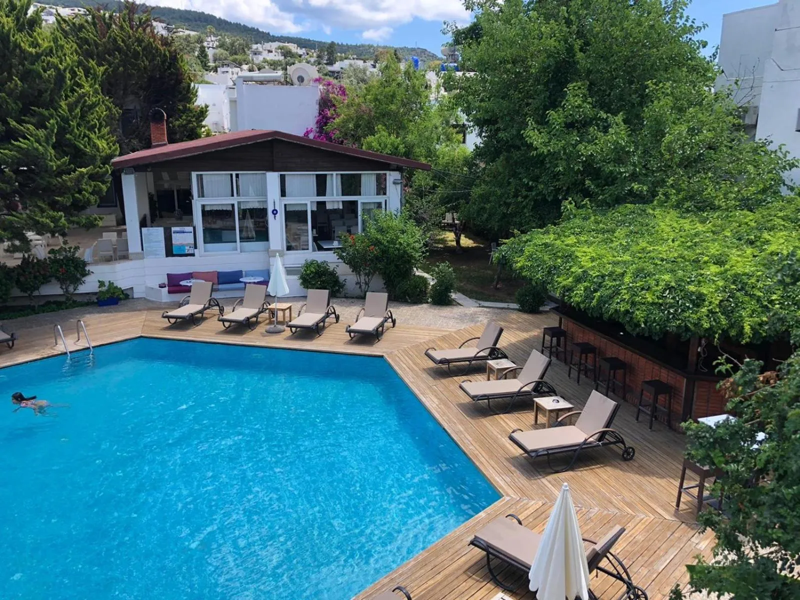 Pool view in Costa Bodrum City