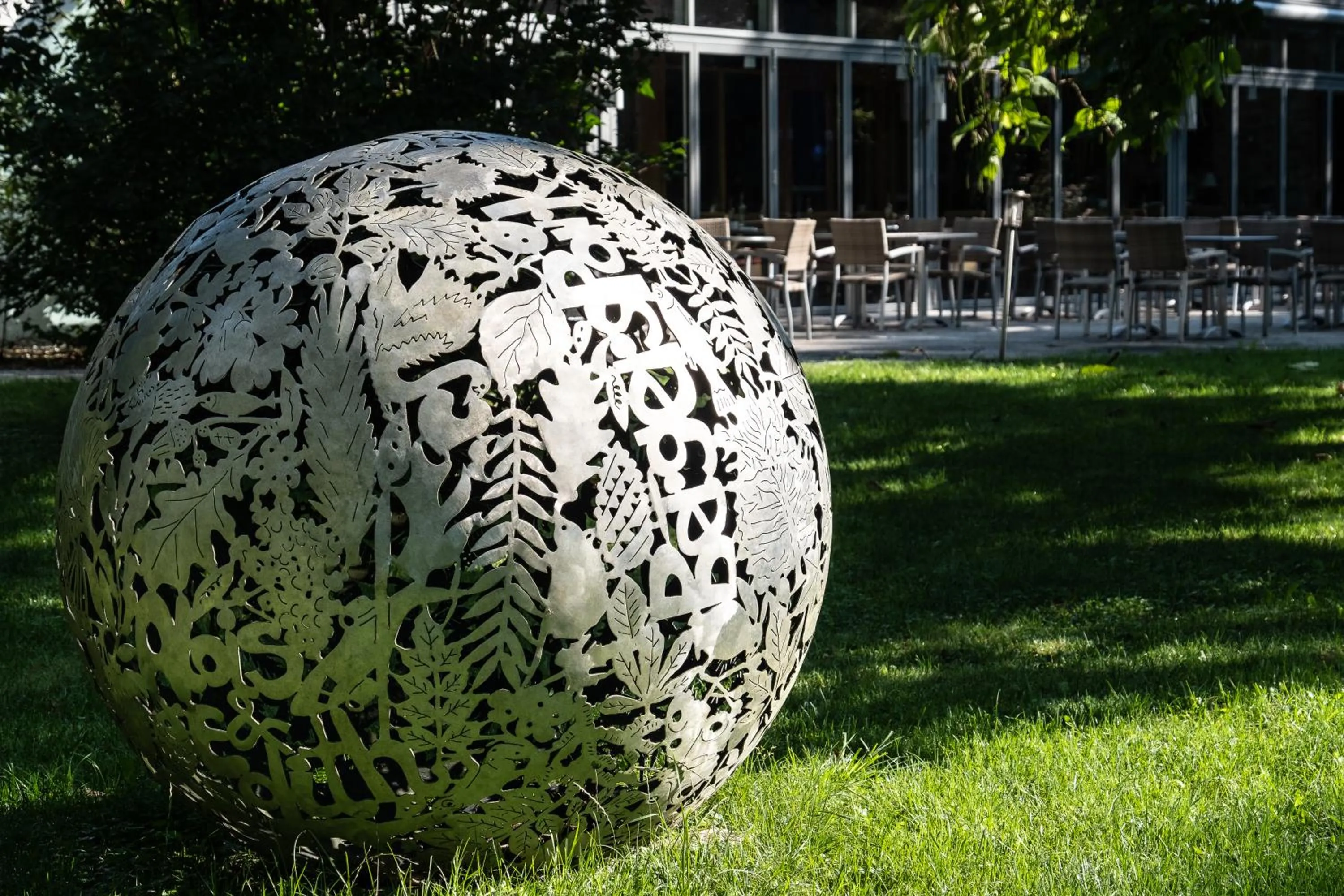 Garden in Bergers Airporthotel Memmingen