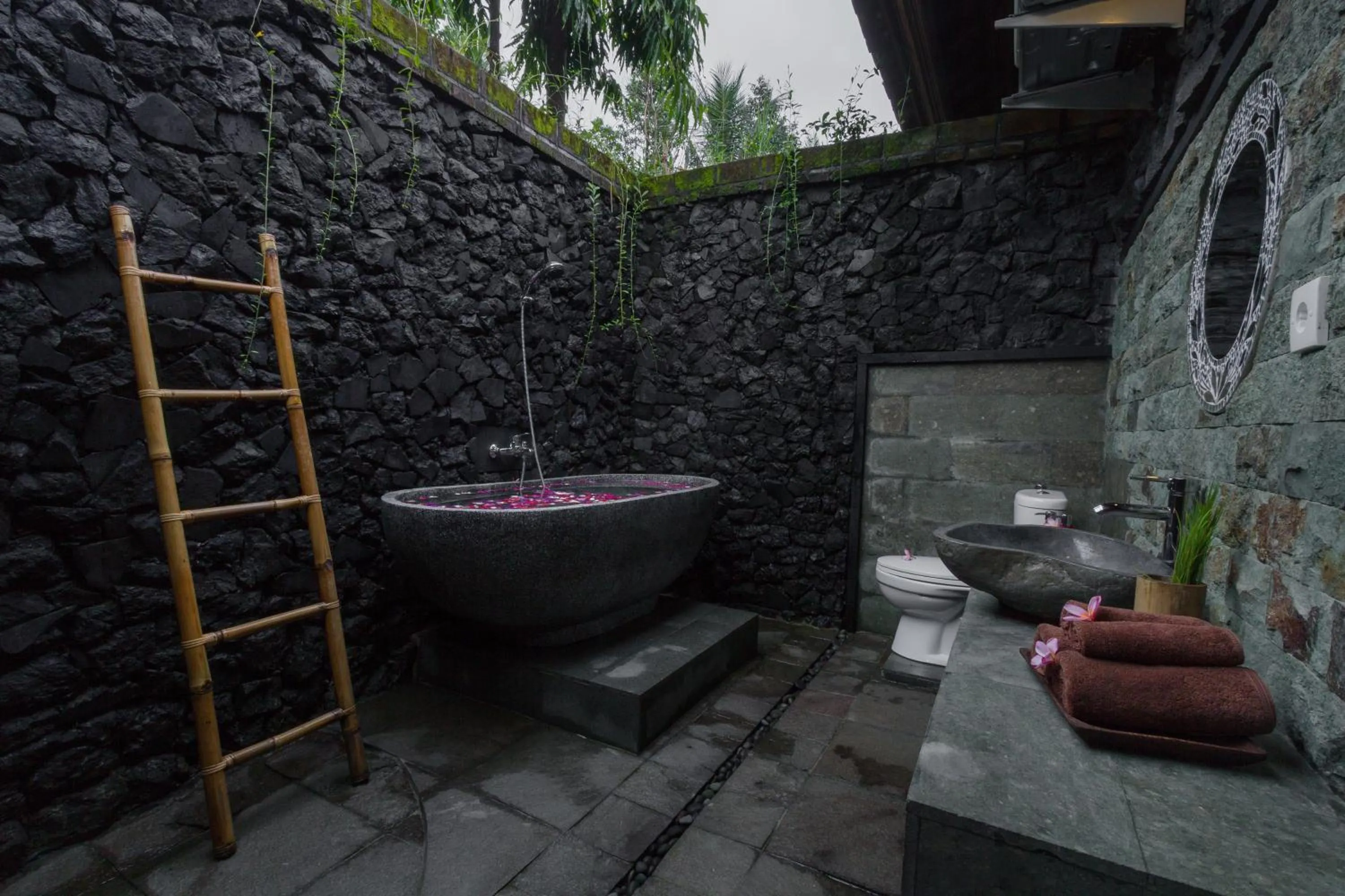 Bathroom in Jero Sebali Villa by Travellink Bali