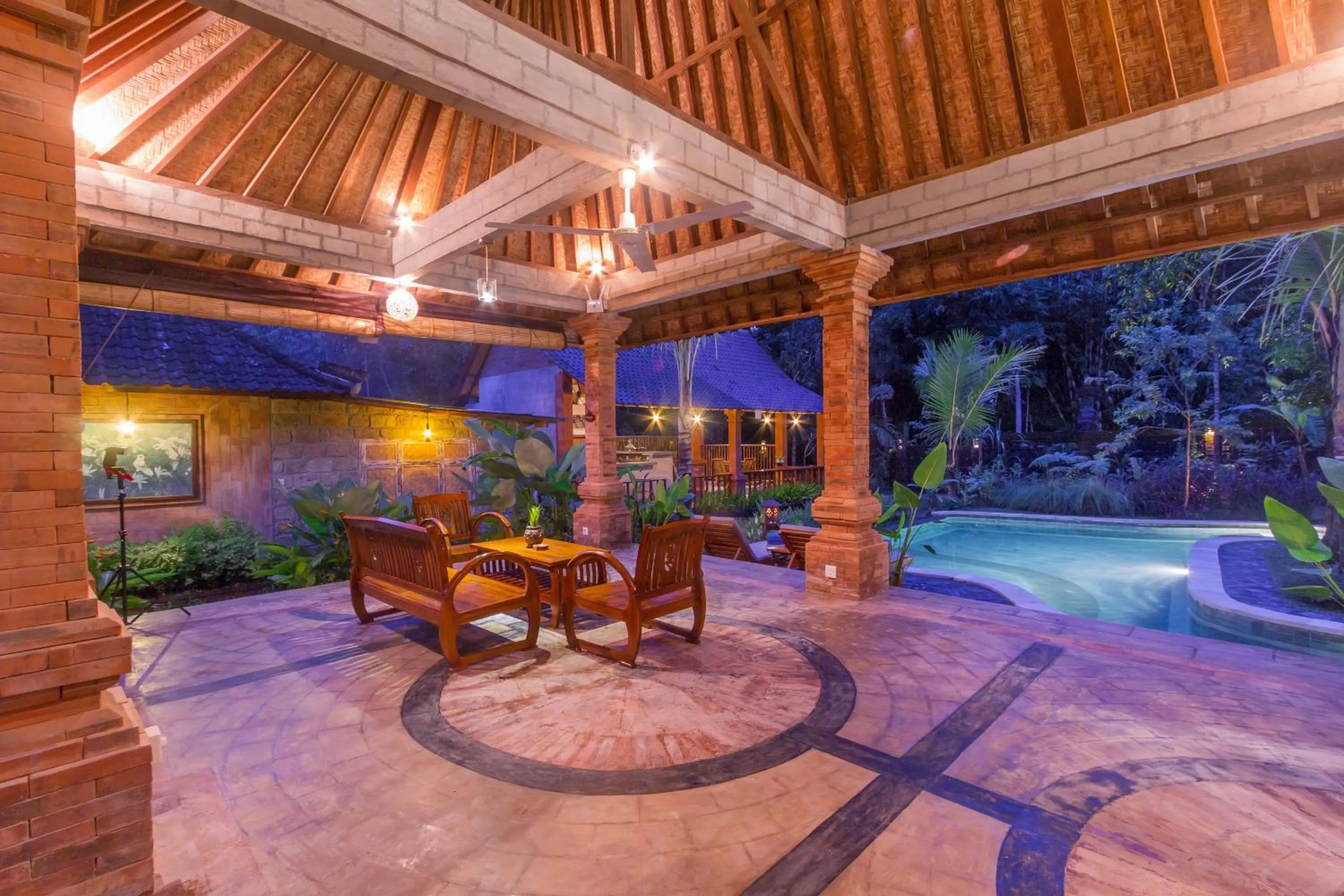 Swimming pool in Jero Sebali Villa by Travellink Bali