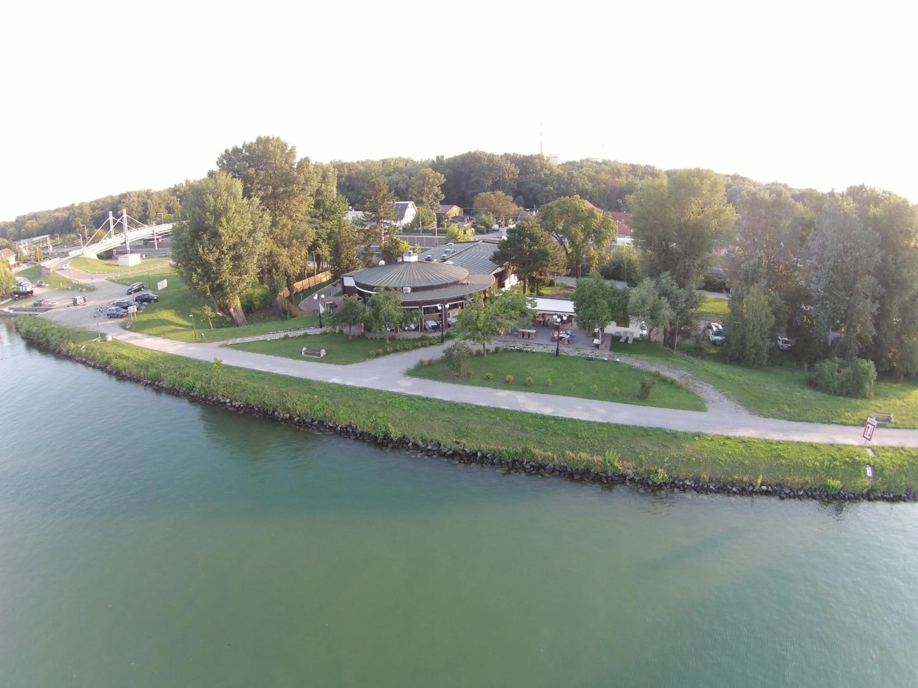 Bird's eye view in River Lodge