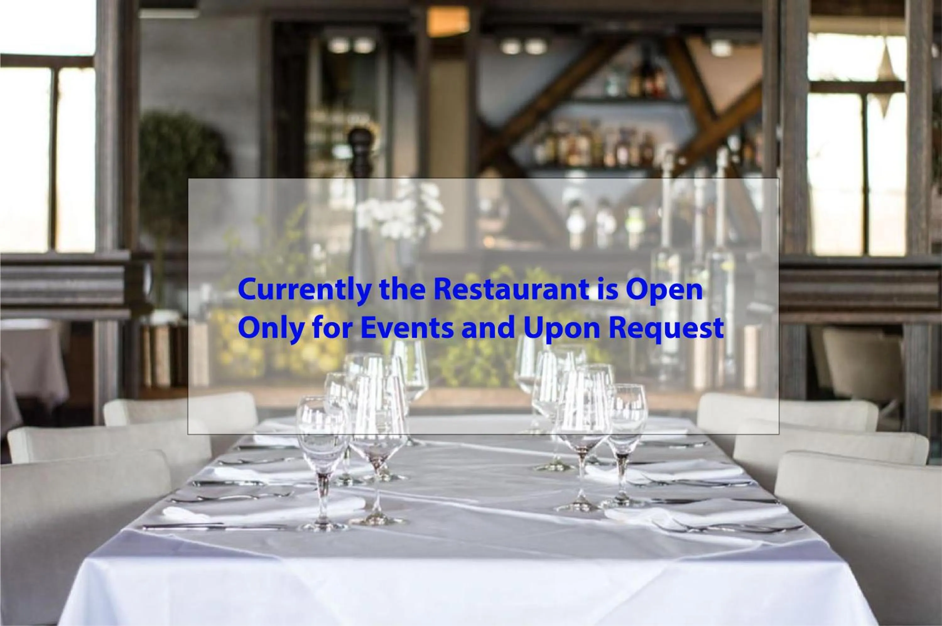 Restaurant/places to eat in River Lodge