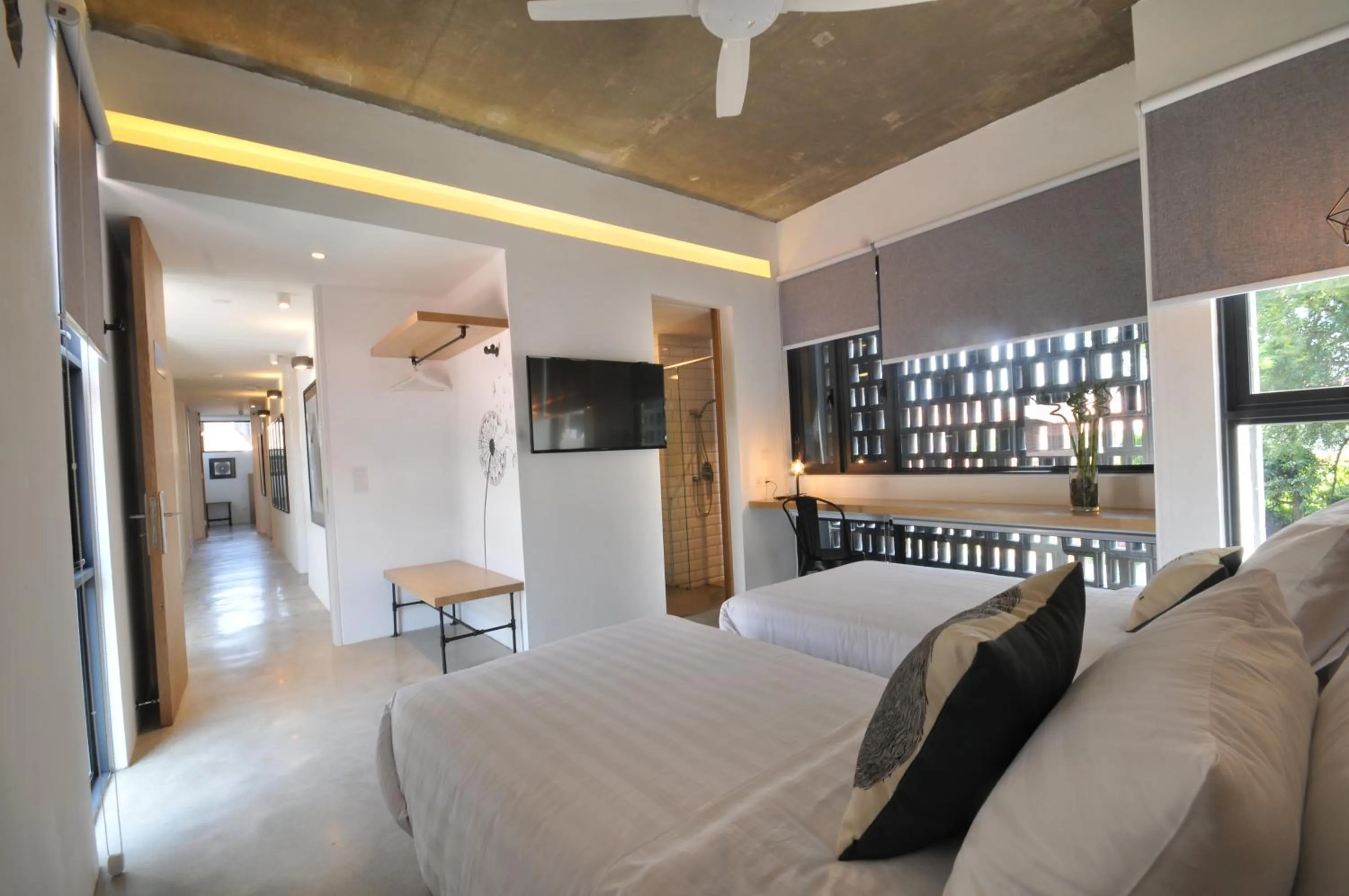 Bedroom, Bed in The Nest House