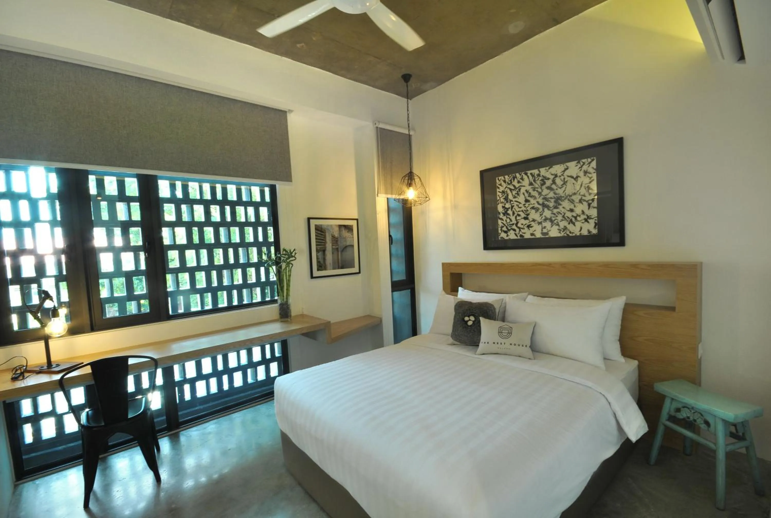 Bed in The Nest House