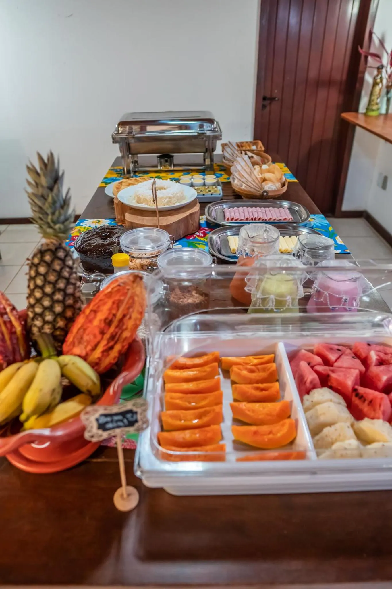 Breakfast in Pousada Bambu