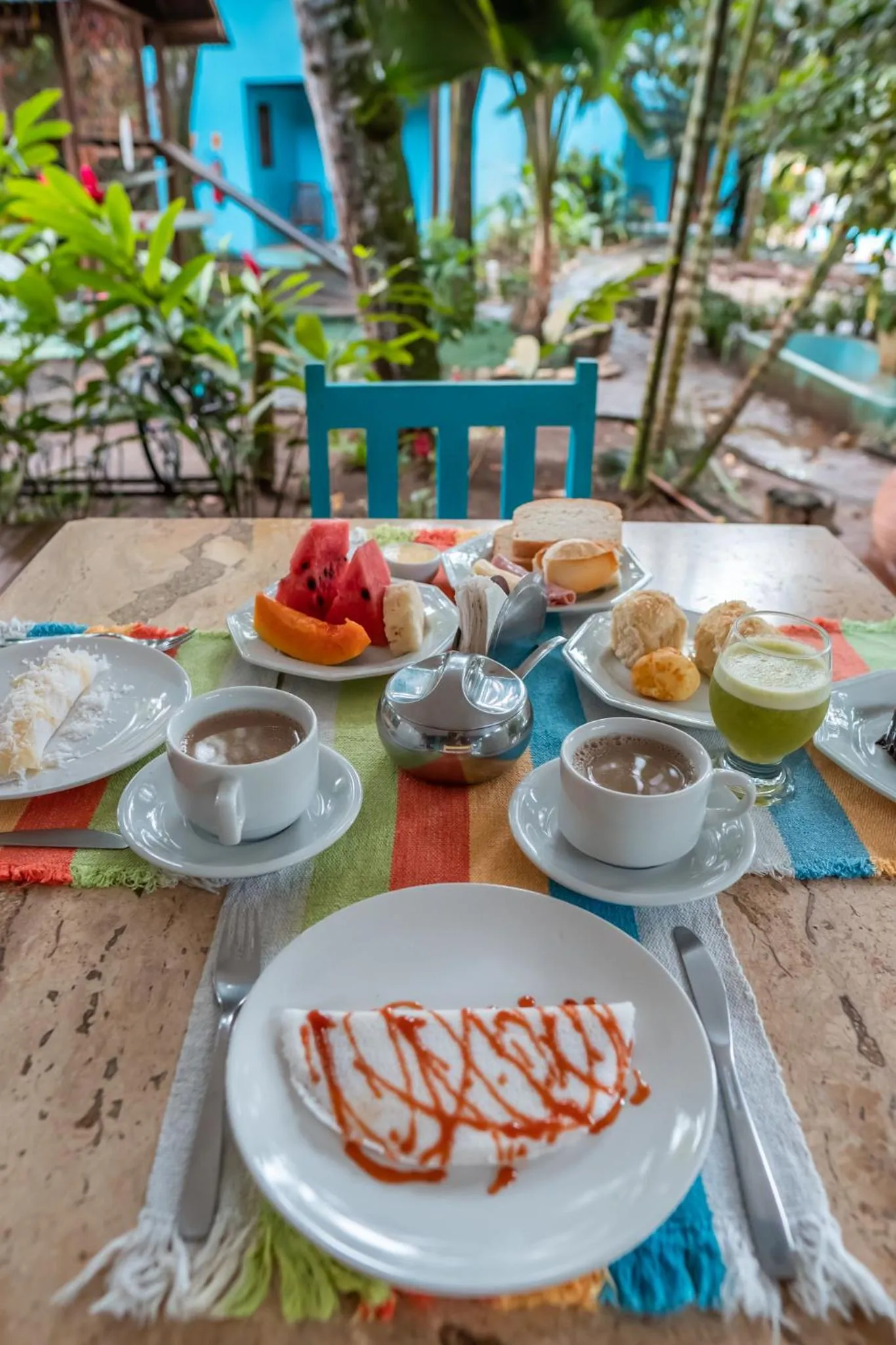 Breakfast in Pousada Bambu