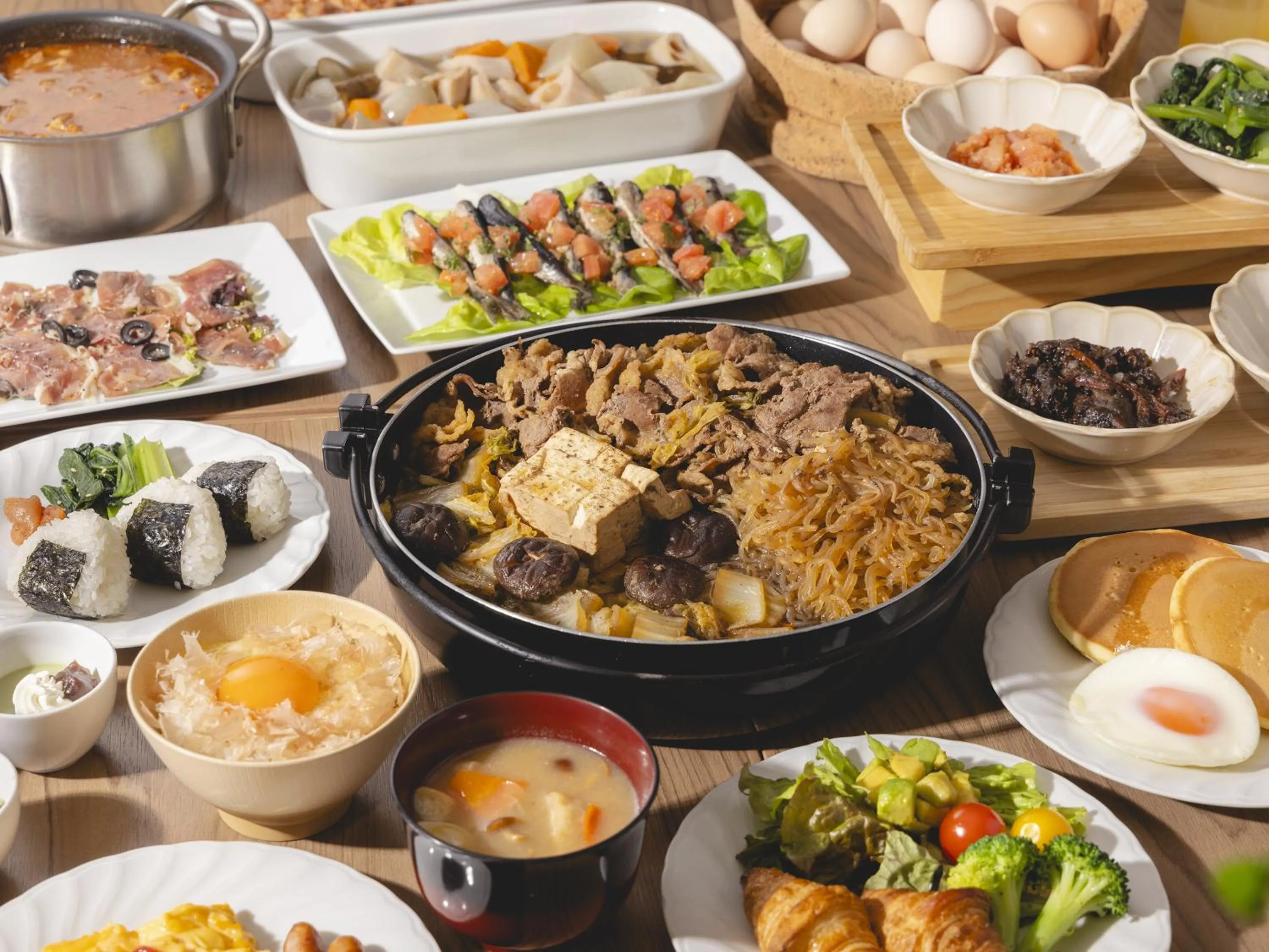 Breakfast in Hotel Gracery Asakusa