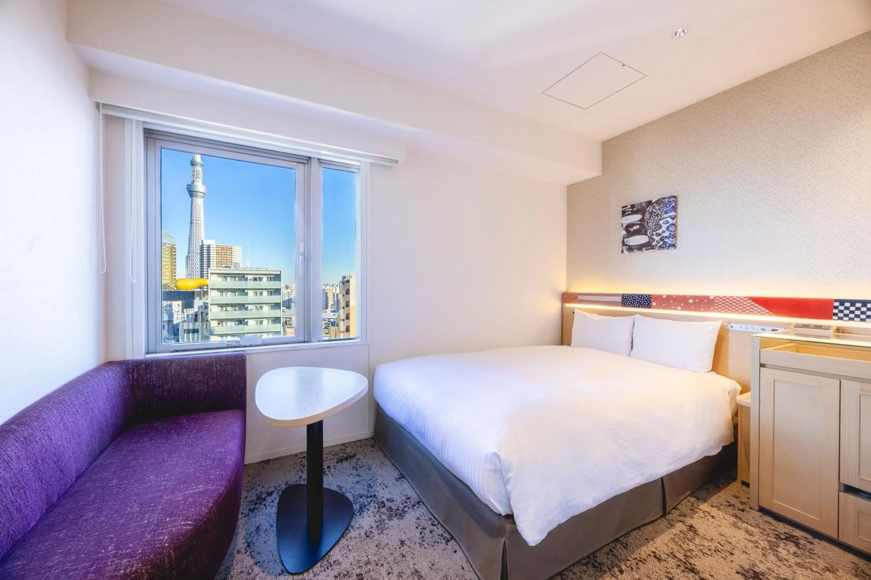 Bed in Hotel Gracery Asakusa