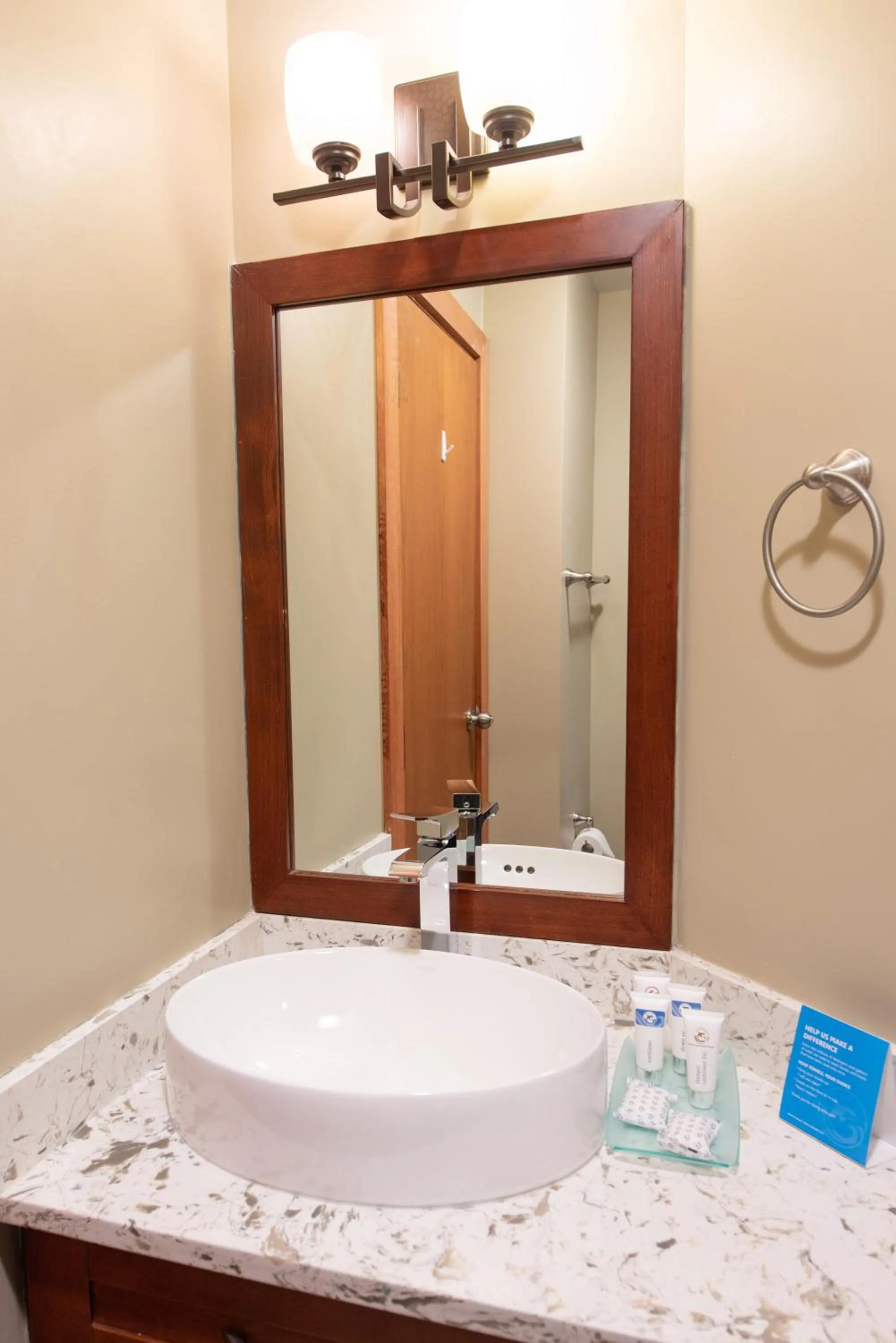 Bathroom in Painter's Lodge, Trademark Collection by Wyndham