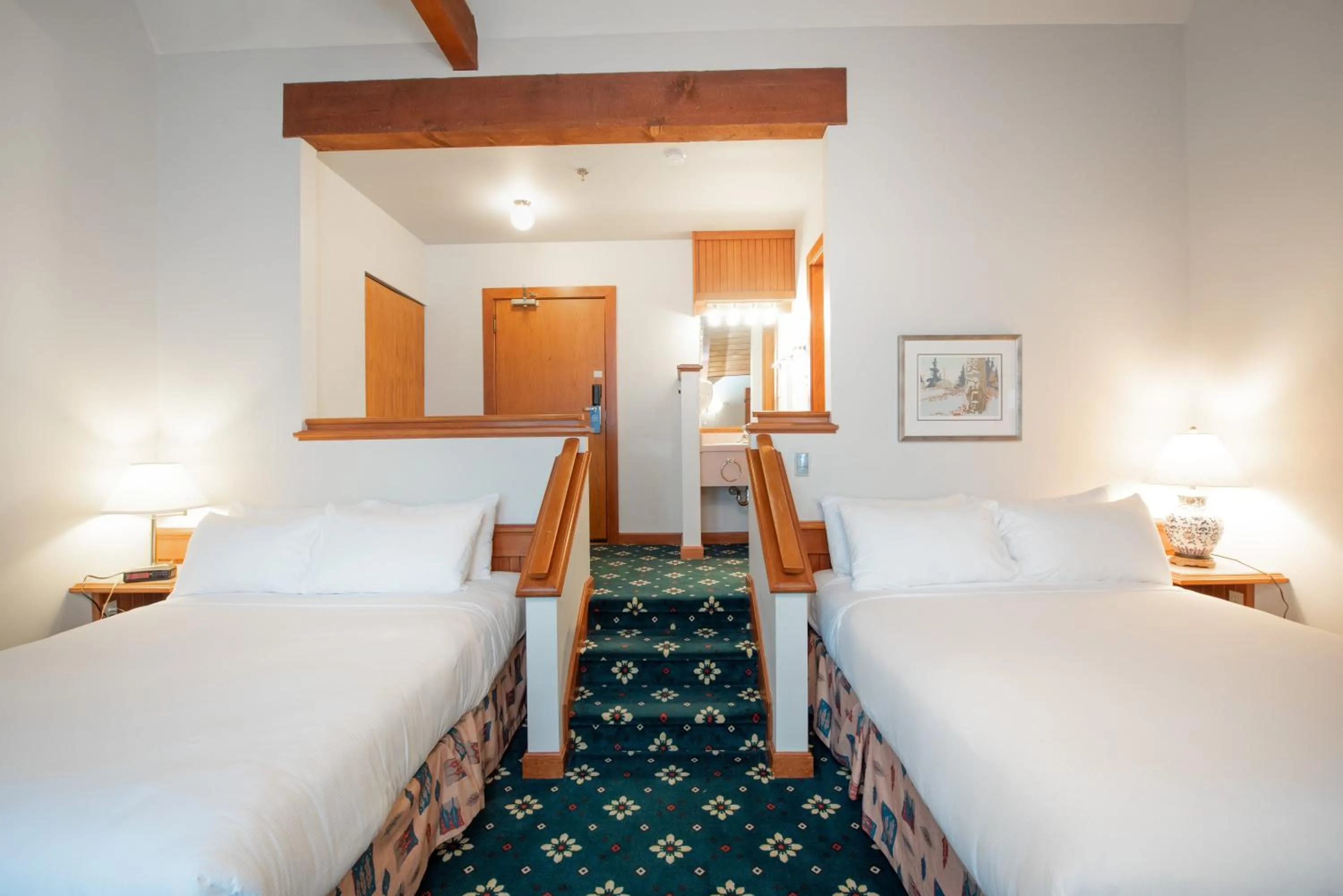 Bed in Painter's Lodge, Trademark Collection by Wyndham