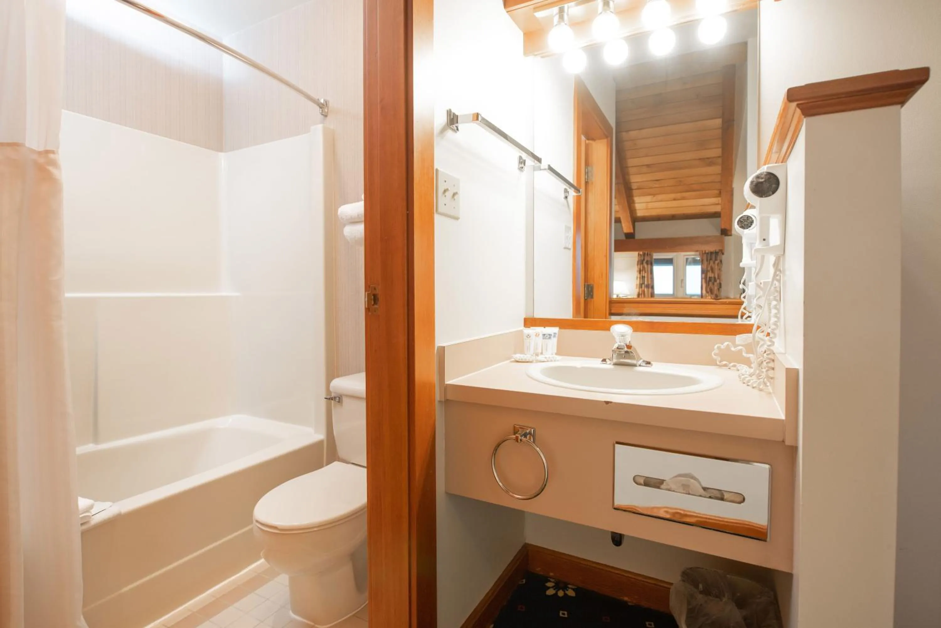 Bathroom in Painter's Lodge, Trademark Collection by Wyndham