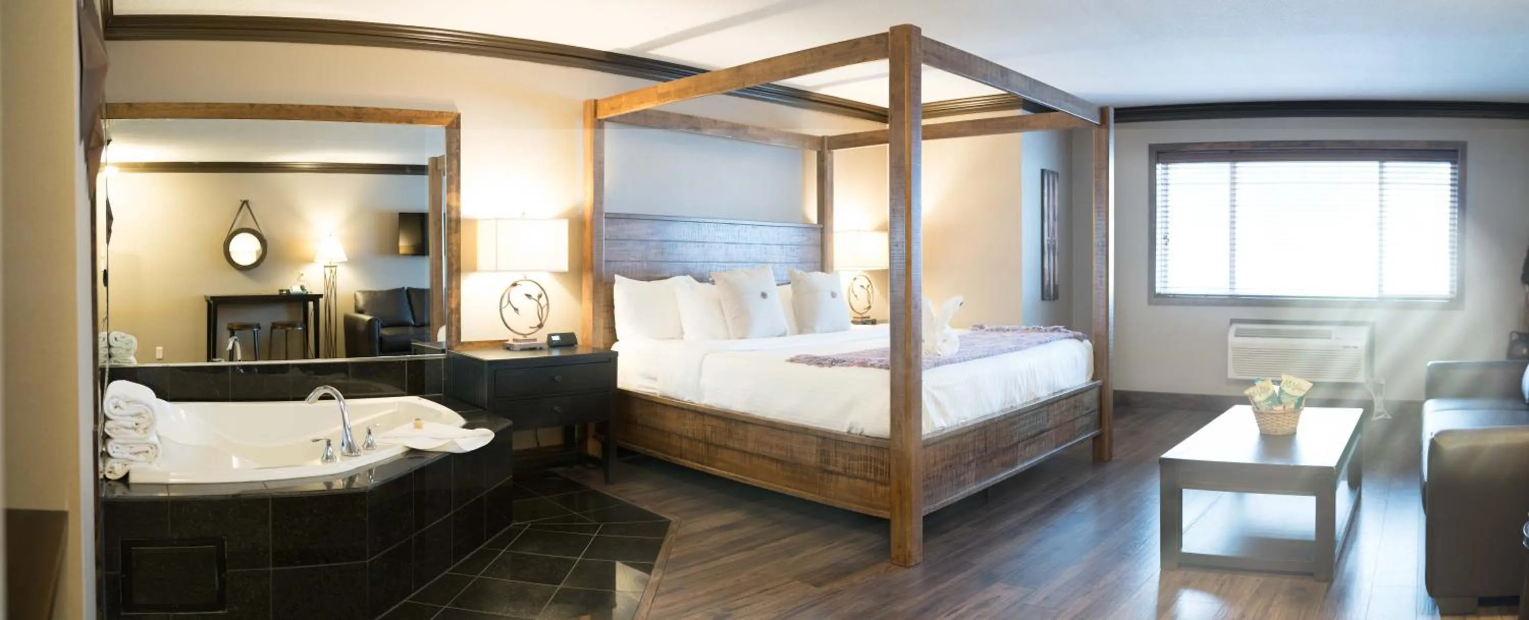 Photo of the whole room, Bed in Prestige Inn Golden