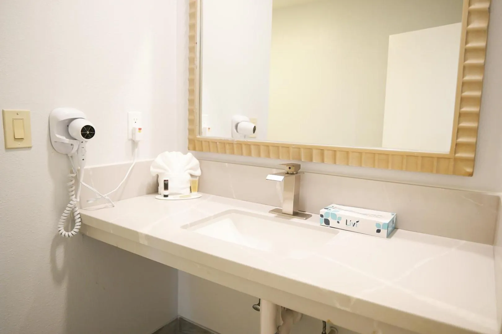 Bathroom in Days Inn by Wyndham West Covina