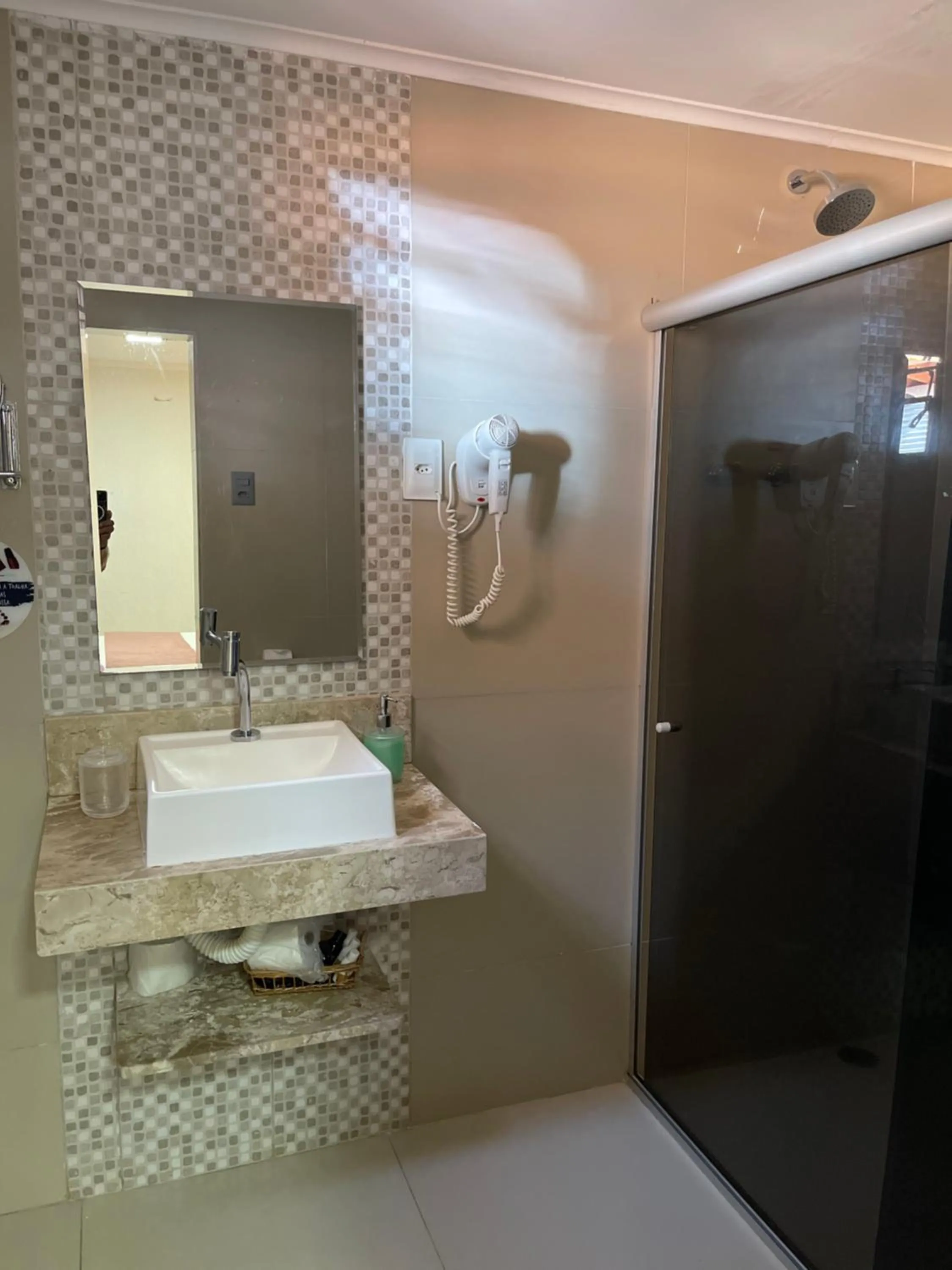 Bathroom in Pousada Del Mares