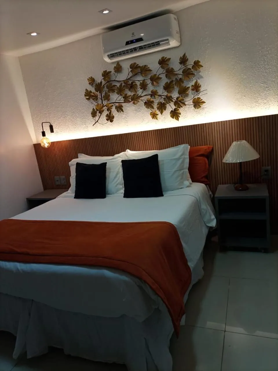 Bed in Pousada Del Mares