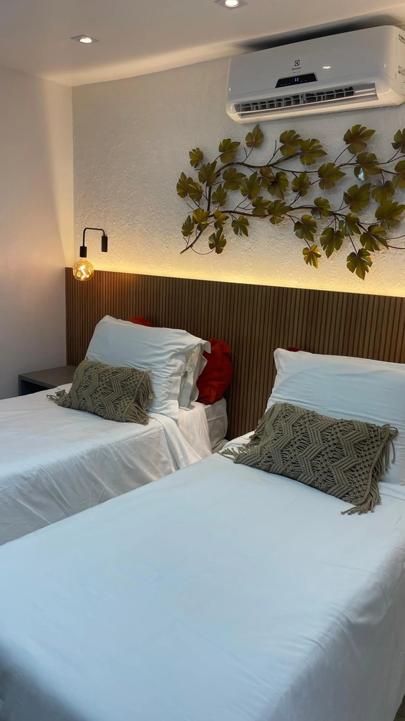 Bed in Pousada Del Mares