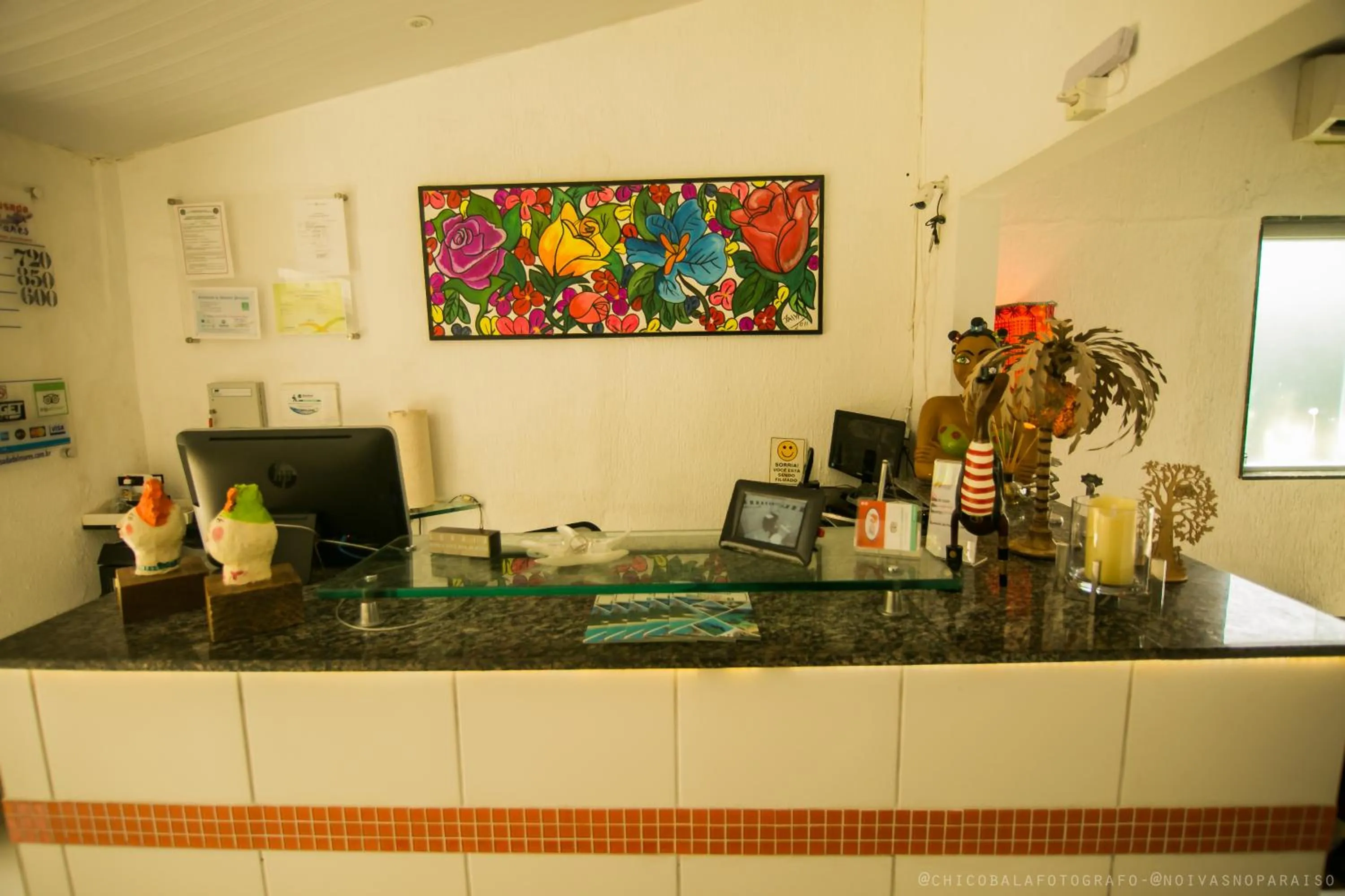 Lobby or reception in Pousada Del Mares