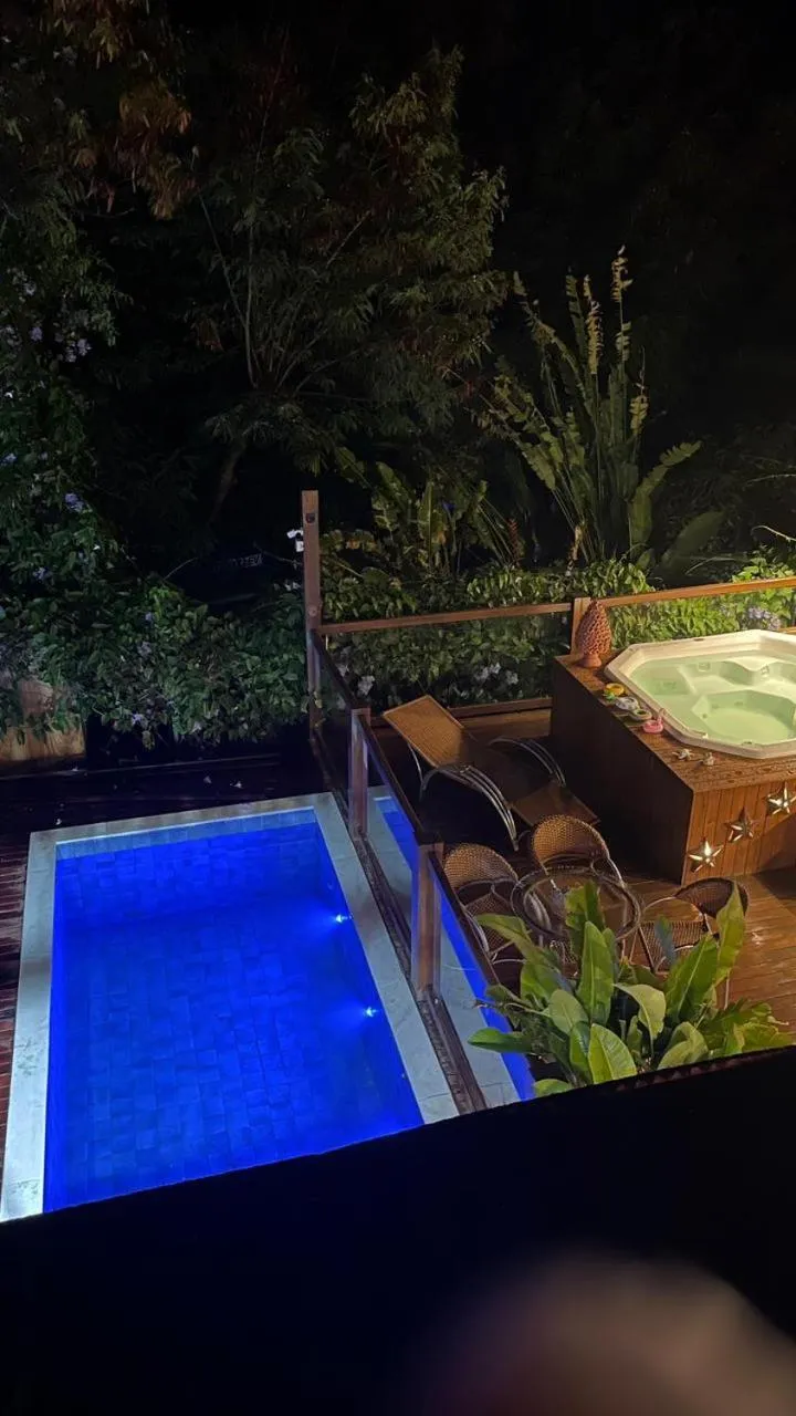 Hot Tub in Pousada Del Mares