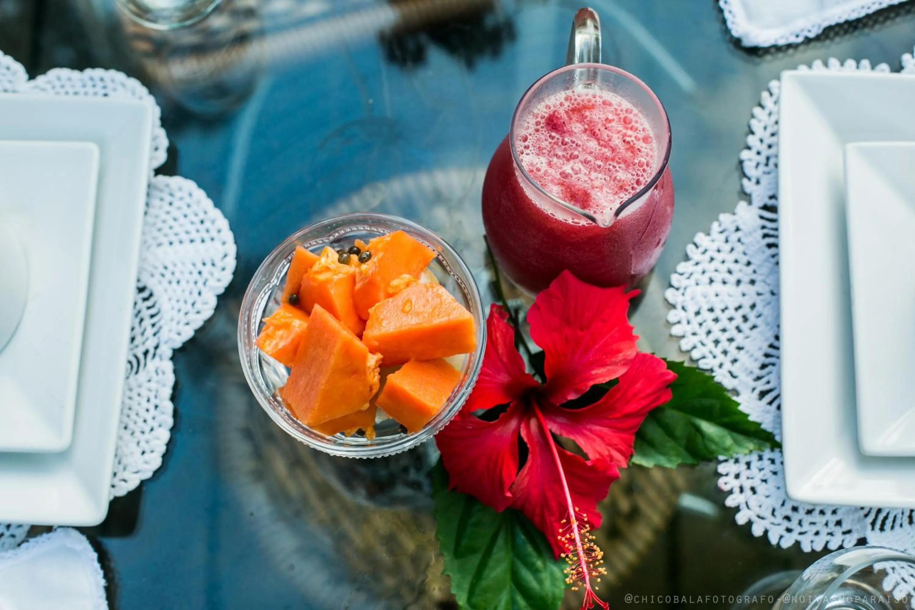 Food and drinks in Pousada Del Mares