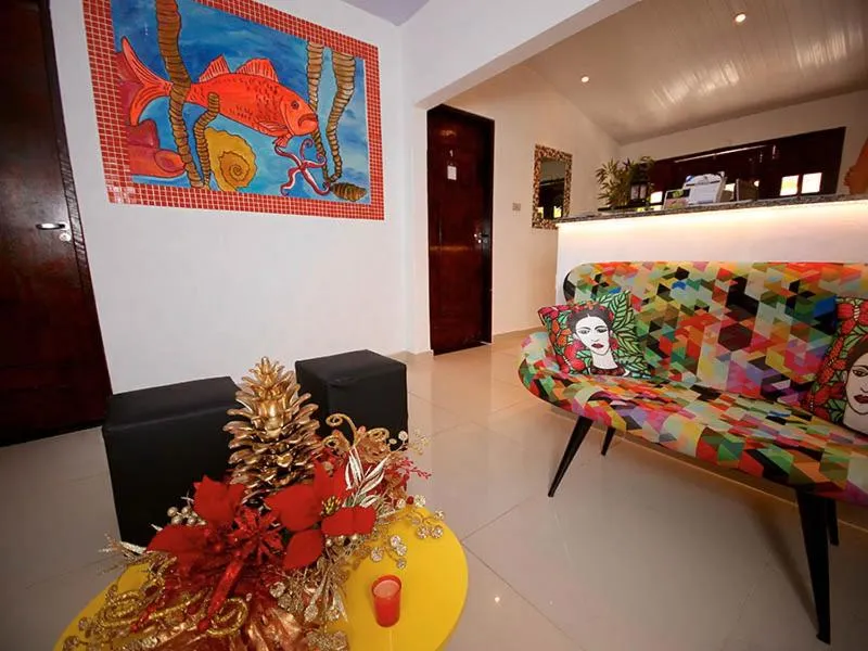 Living room in Pousada Del Mares