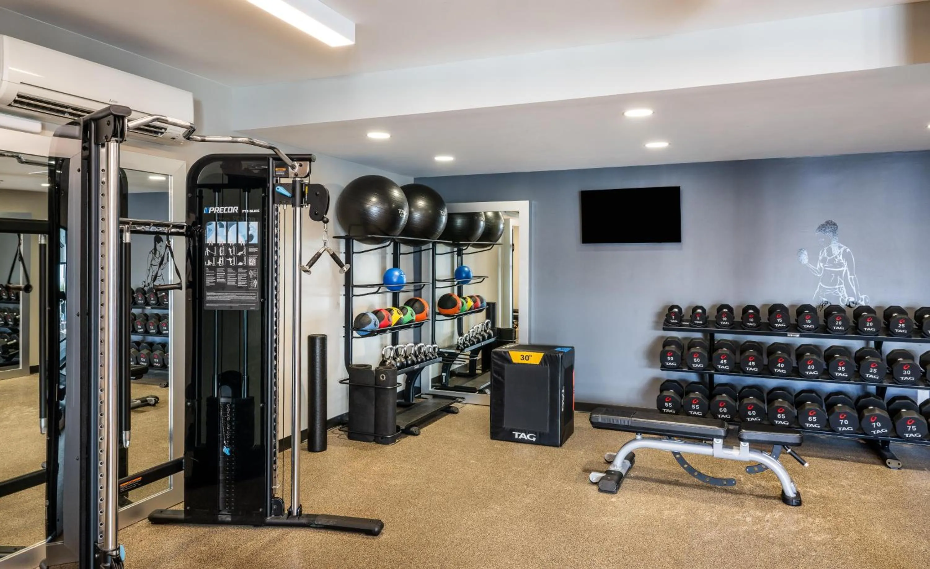 Fitness centre/facilities in DoubleTree by Hilton Campbell - Pruneyard Plaza