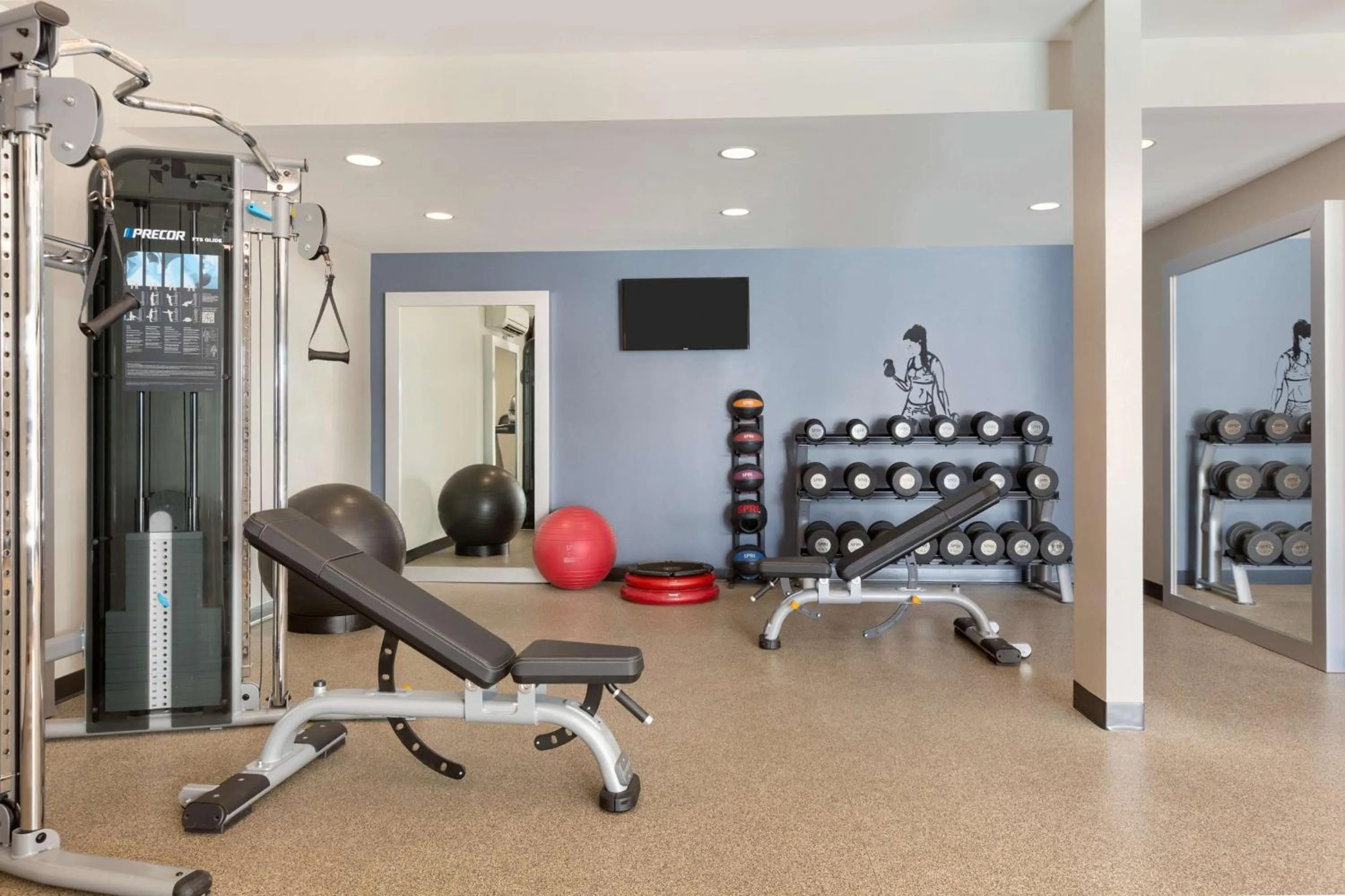 Fitness centre/facilities in DoubleTree by Hilton Campbell - Pruneyard Plaza