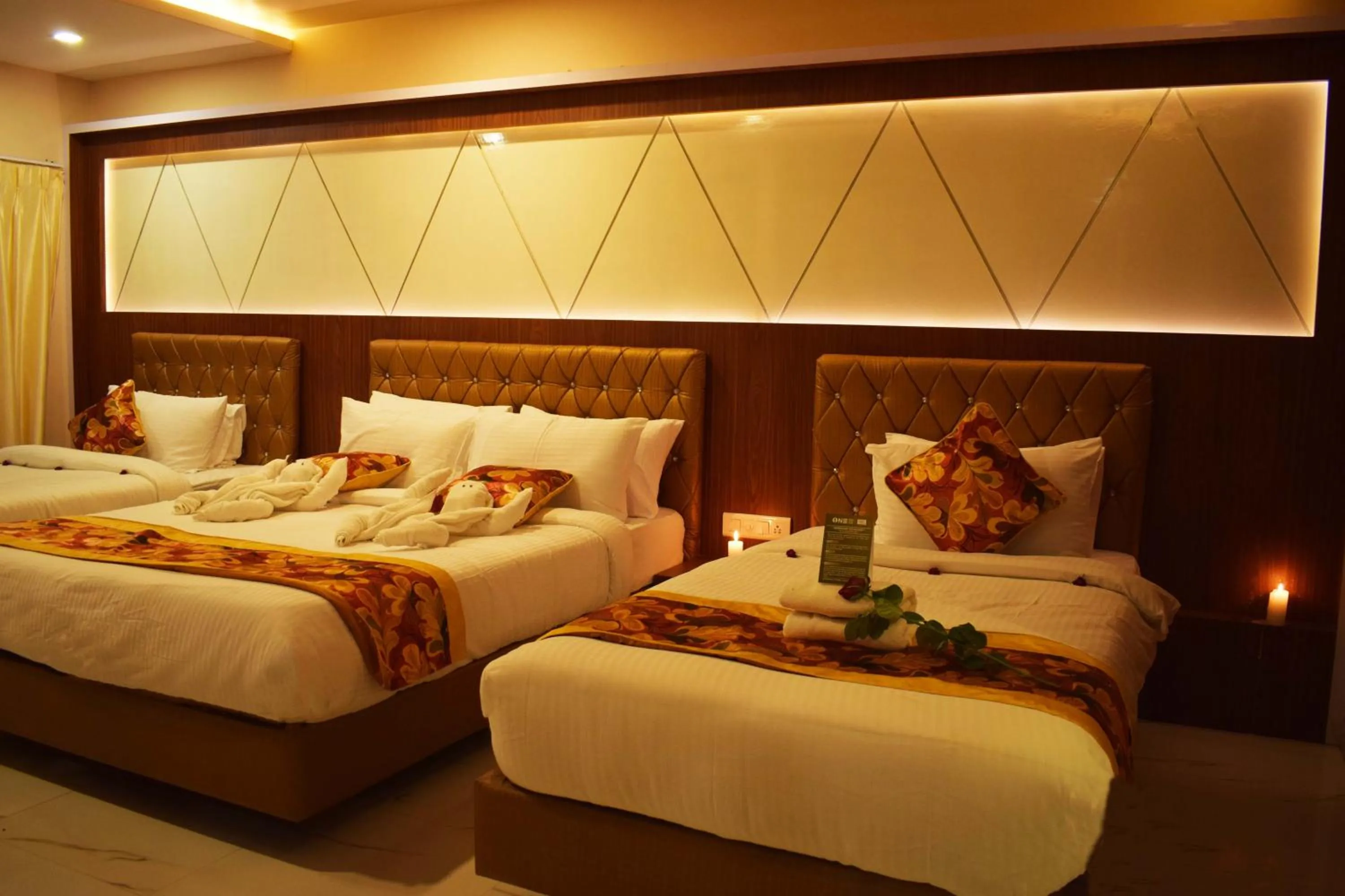 Bed in Hotel New Majestic