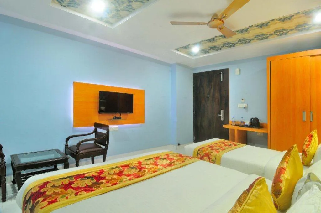 Bed in Hotel New Majestic