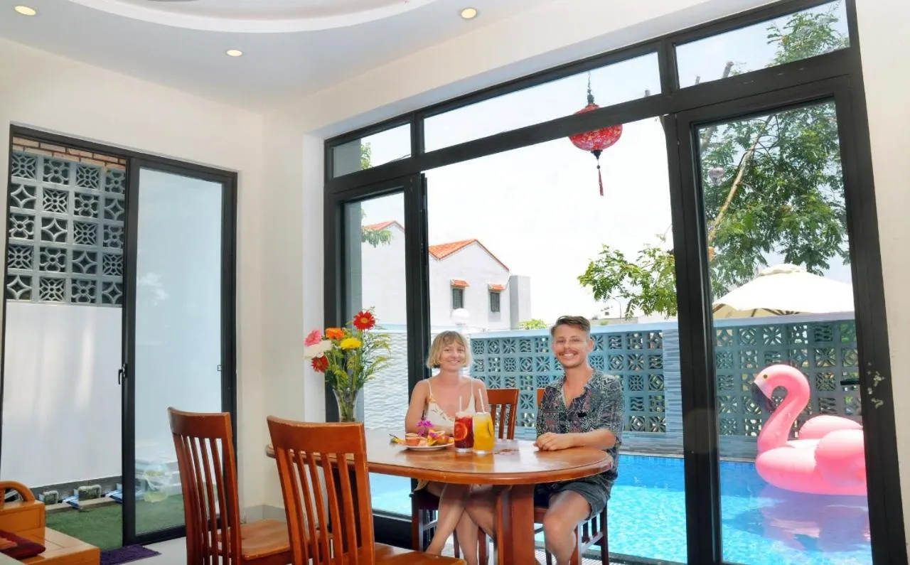 Pool view in Melody Boutique Villa Hoi An