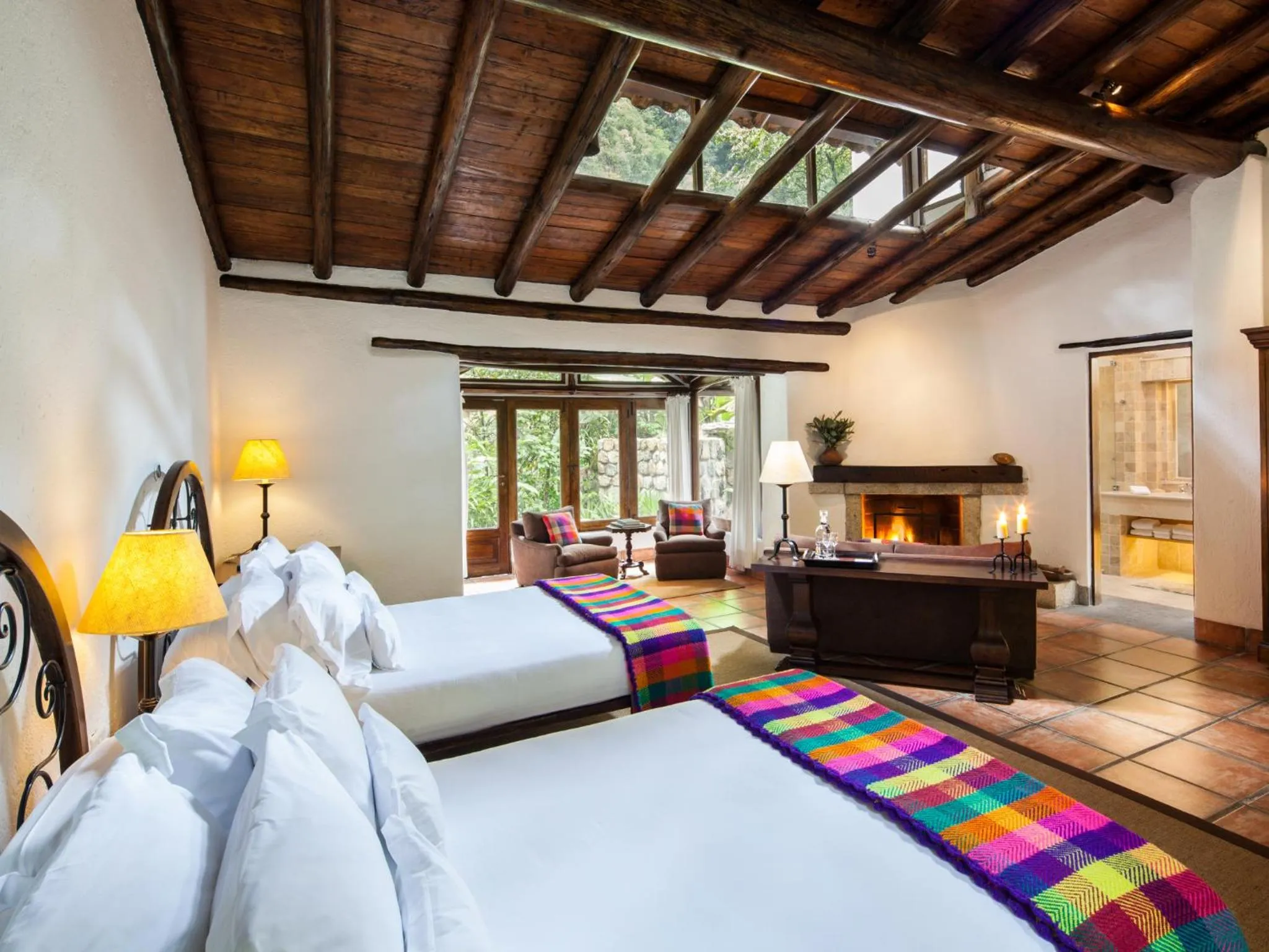 Bathroom, Bed in Inkaterra Machu Picchu Pueblo Hotel