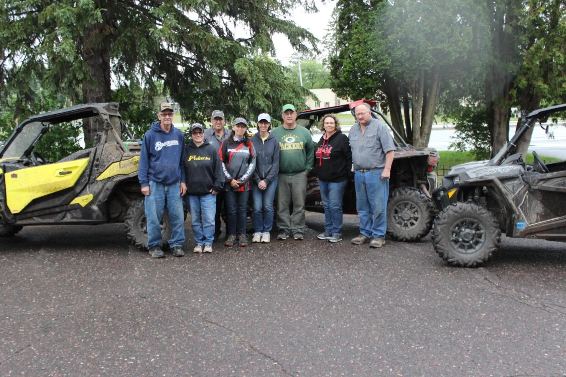 People in Riverside Motel