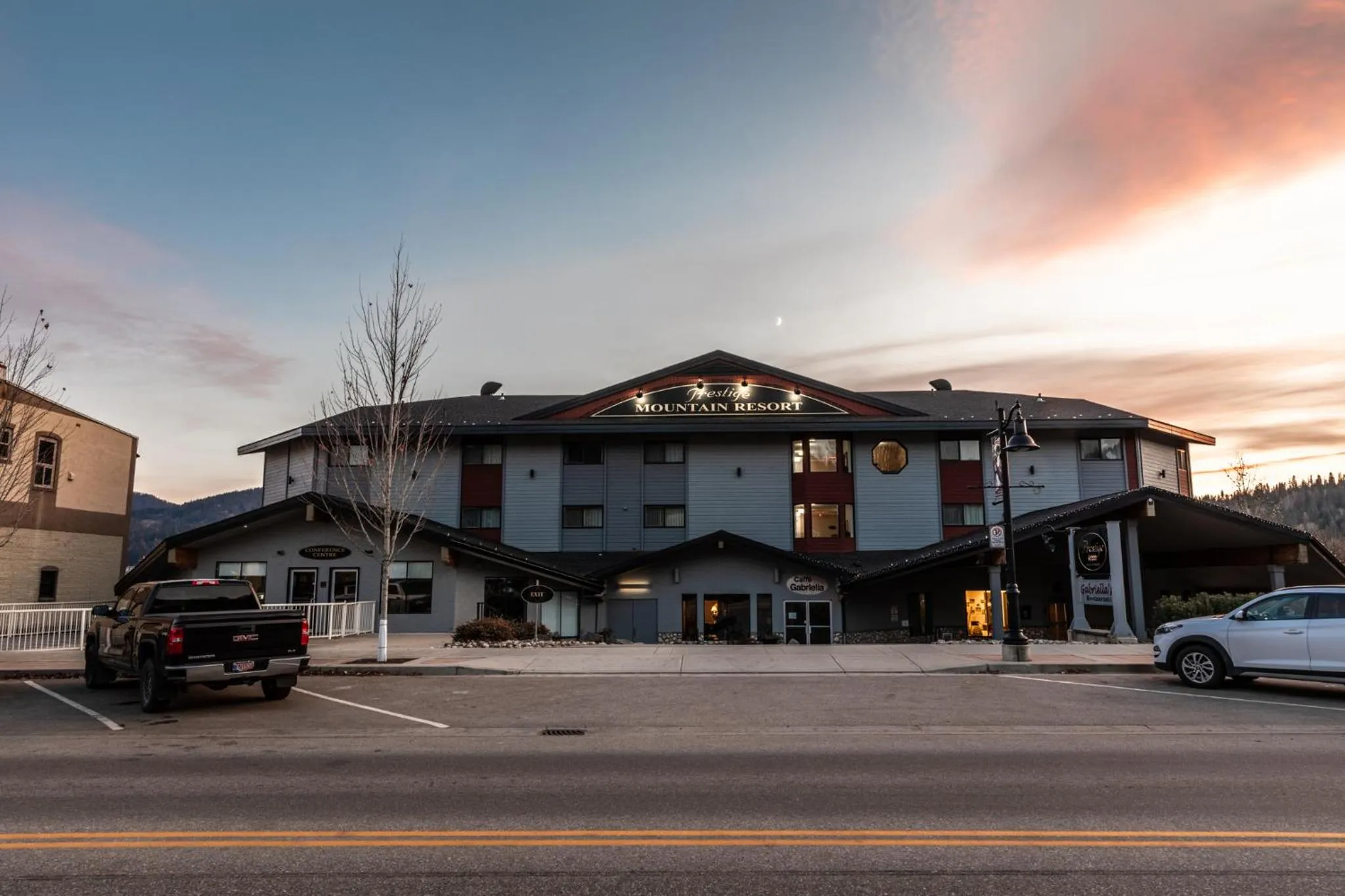 Property building in Prestige Mountain Resort Rossland