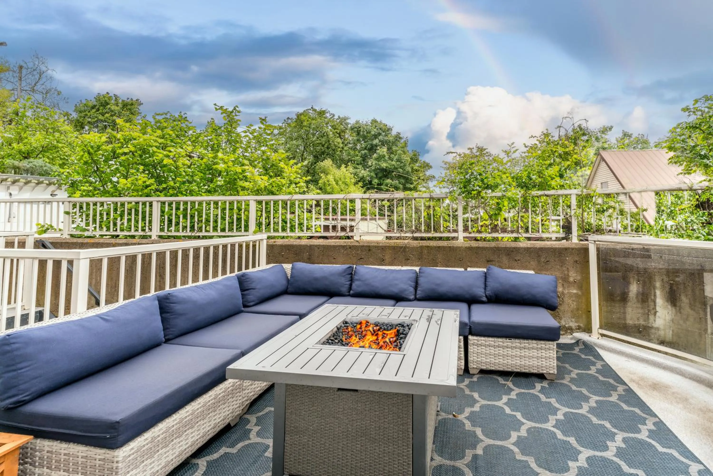 Patio in Prestige Mountain Resort Rossland
